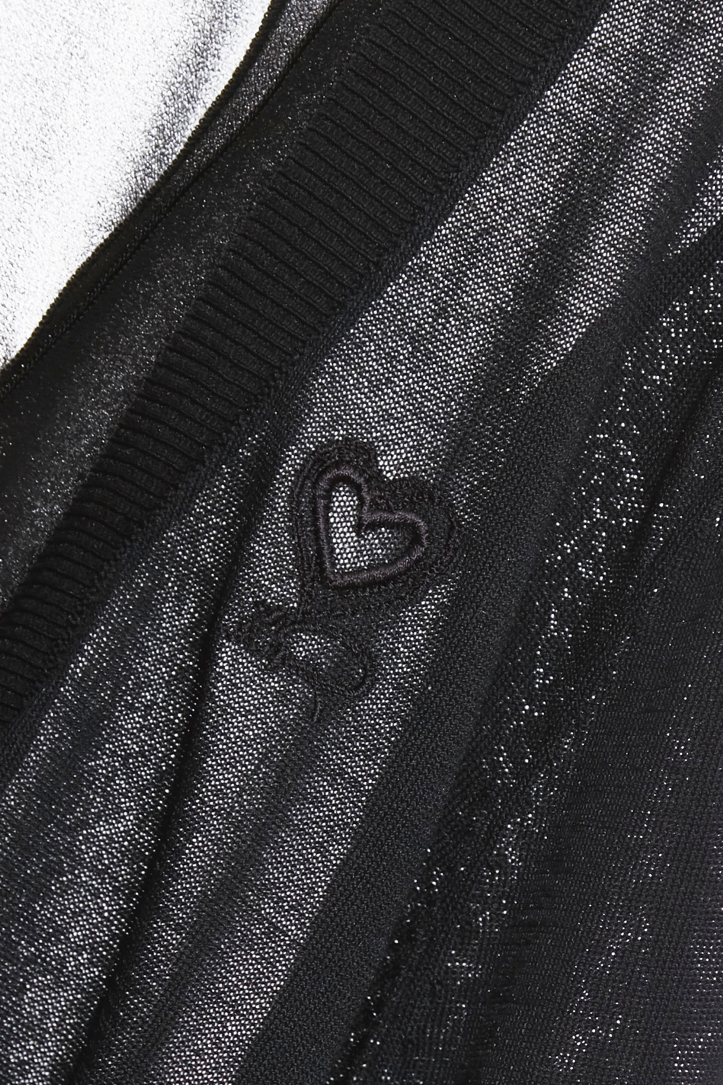 細織針織拼接雪紡針織外罩細織針織拼接雪紡針織外罩,一般外套,外套,春夏穿搭,繡花,針織,針織外套,雪紡,黑色外套