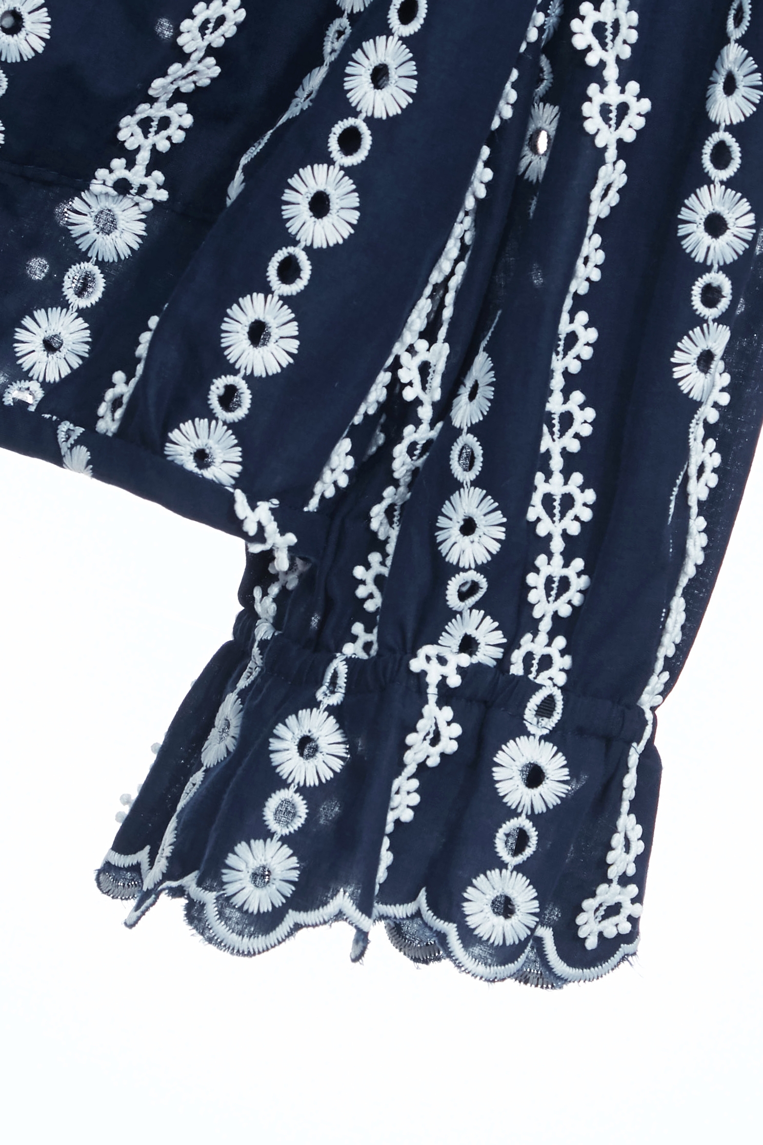 海洋洞穴色蕾絲外套海洋洞穴色蕾絲外套,刺繡,外套,春夏穿搭,時髦成套搭配,蕾絲,連帽外套