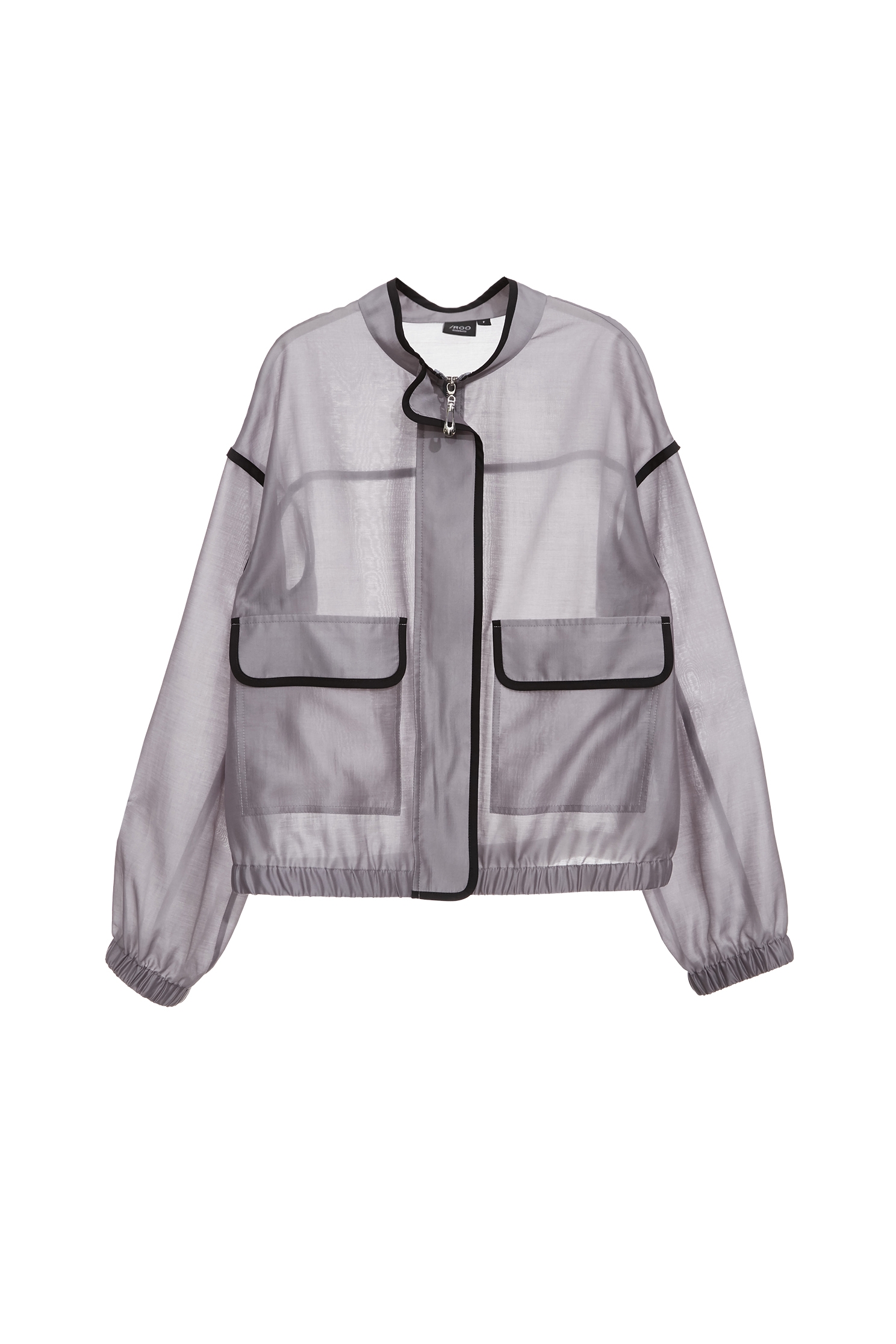 丁香灰絲棉跑邊外套丁香灰絲棉跑邊外套,一般外套,外套,春夏穿搭