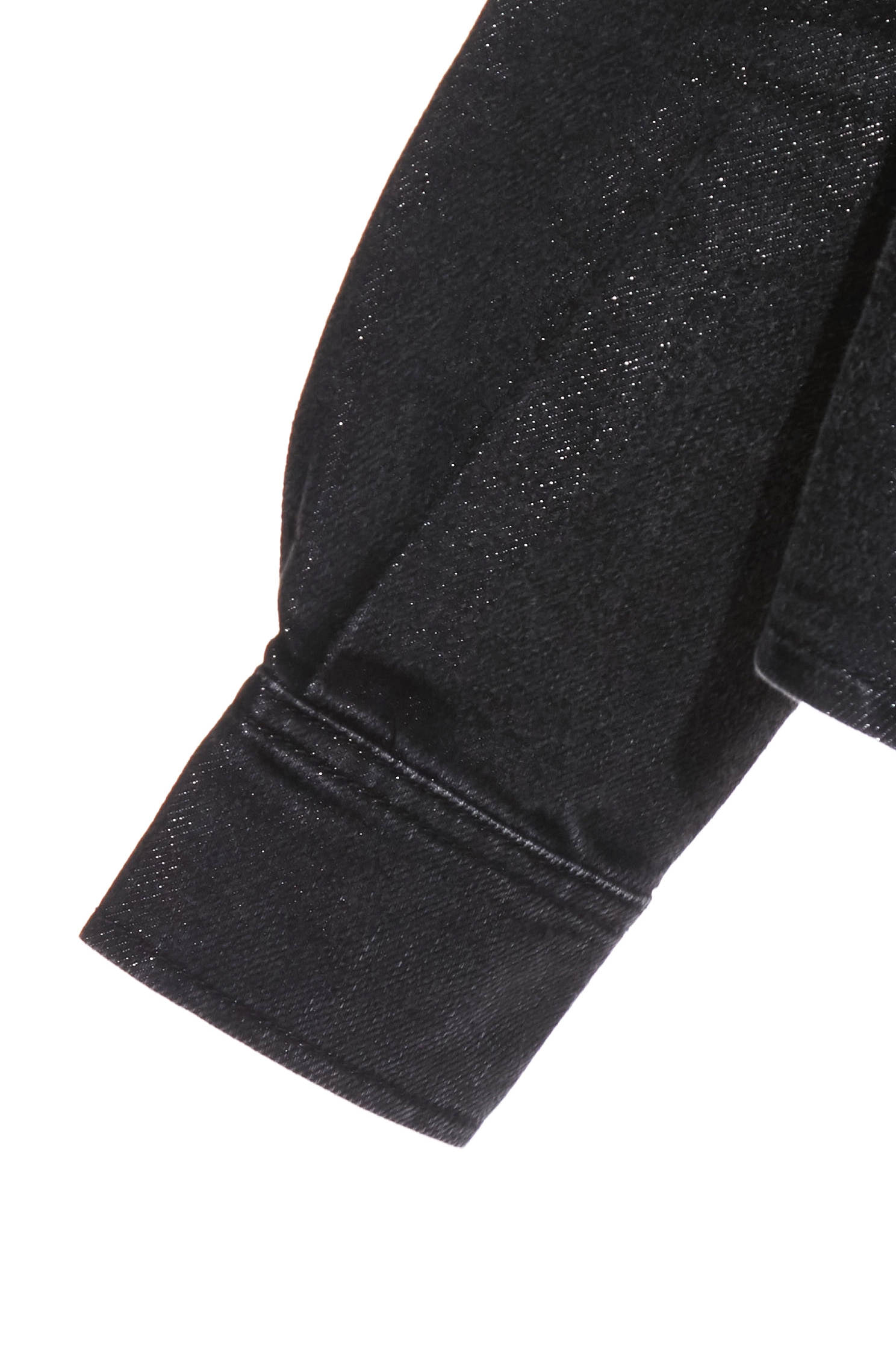 帶蔥光澤感牛仔外套帶蔥光澤感牛仔外套,上班OL穿搭,丹寧,外套,時髦成套搭配,牛仔,牛仔外套,秋冬穿搭,襯衫