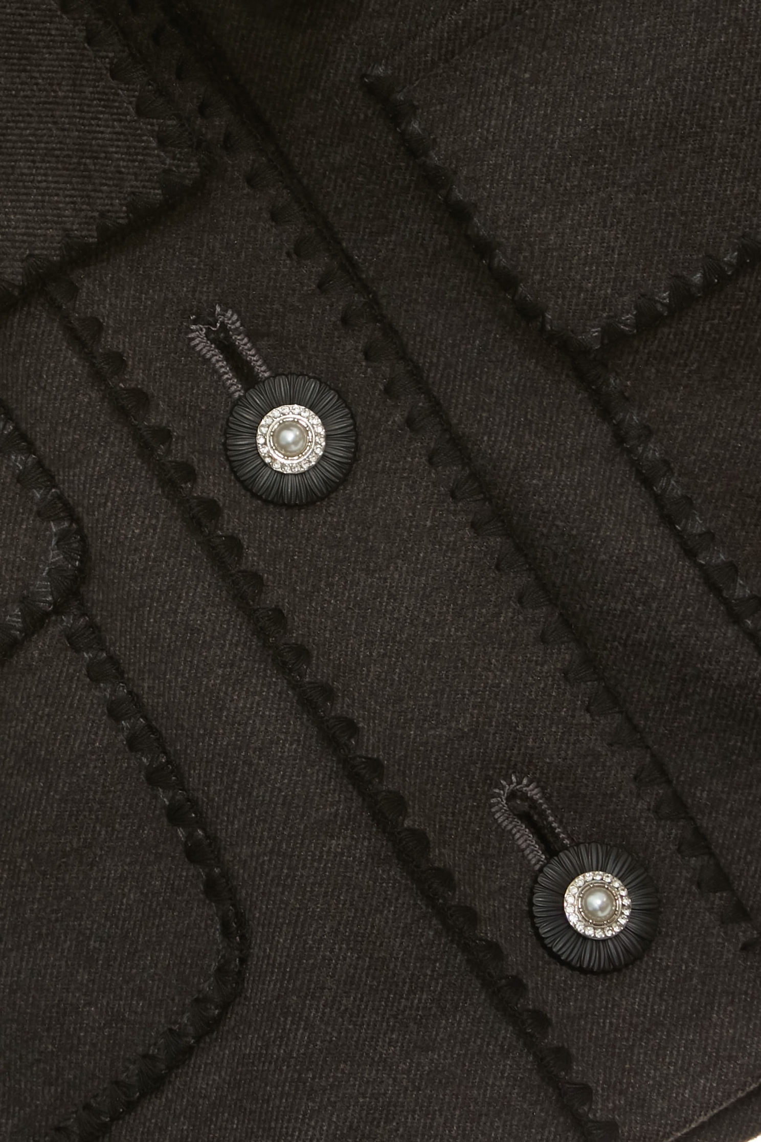 小香風刺繡鑲邊外套小香風刺繡鑲邊外套,一般外套,人氣商品,刺繡,外套,小香風,春夏穿搭,珍珠