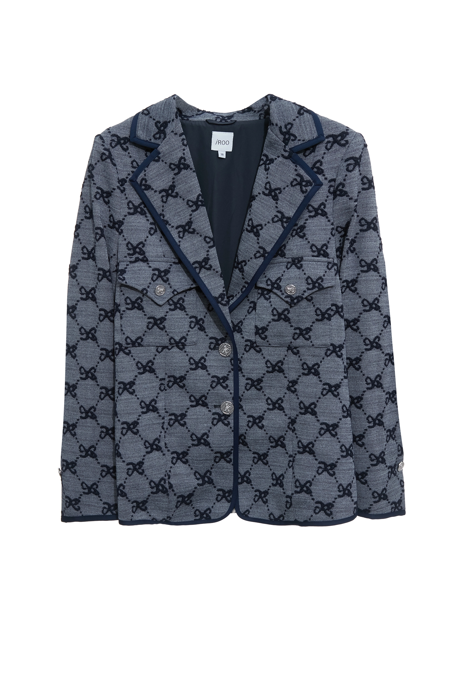 立體蝴蝶結紋理外套立體蝴蝶結紋理外套,上班OL穿搭,人氣商品,外套,小香風,時髦成套搭配,短褲,秋冬穿搭,蝴蝶結,西裝外套