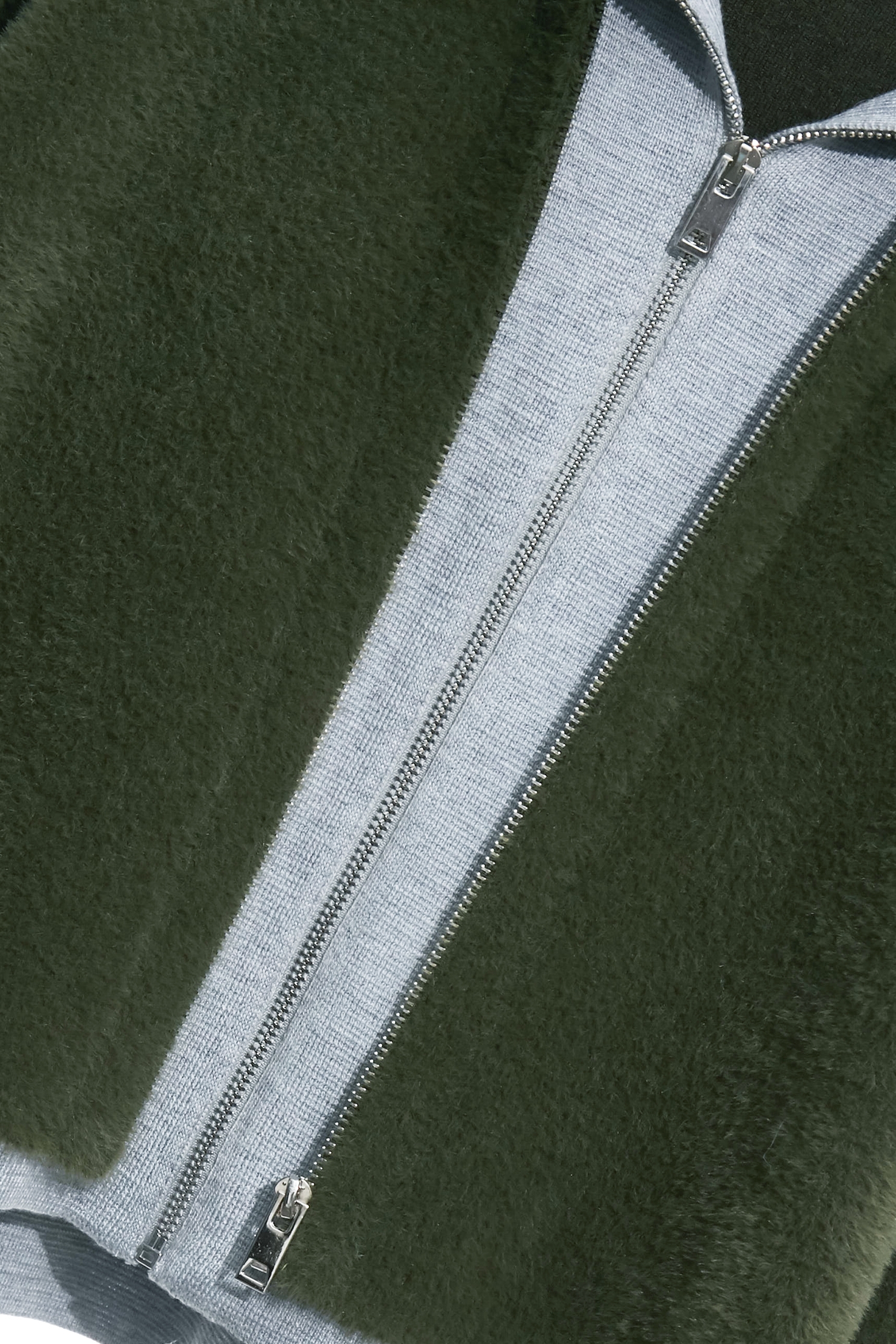 神秘綠假兩件針織外套神秘綠假兩件針織外套,一般外套,外套,秋冬穿搭,針織,針織外套