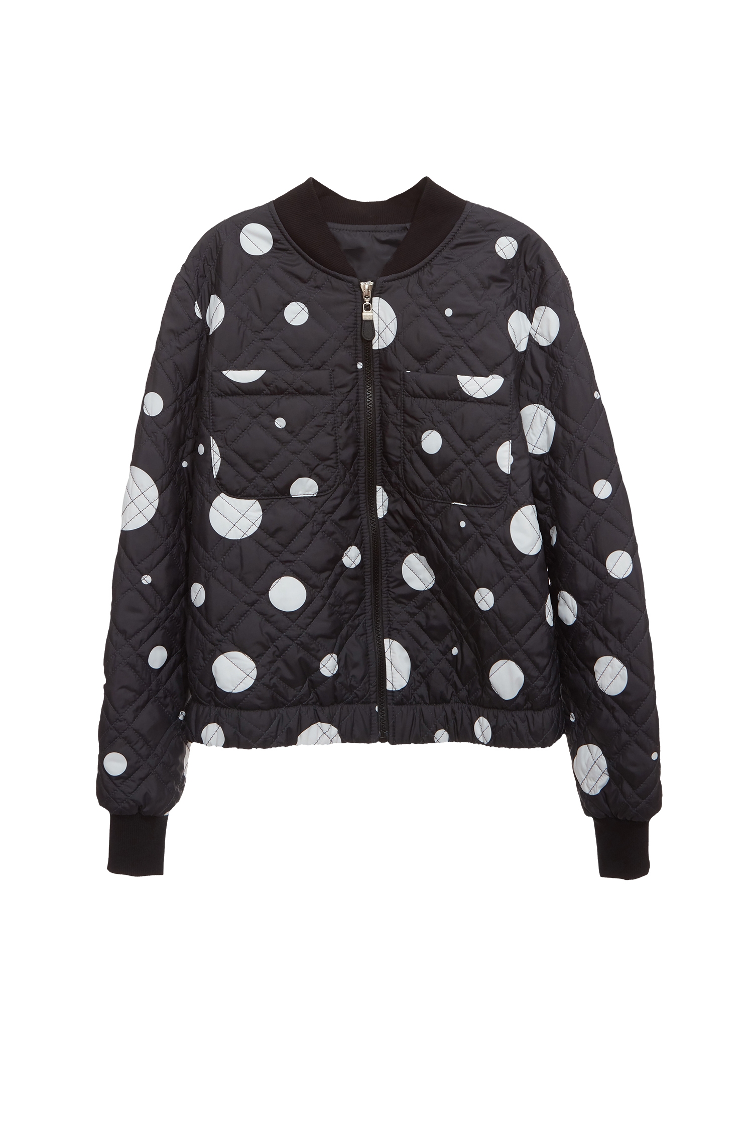 經典波爾卡點點外套經典波爾卡點點外套,INFINITE 黑白系列,一般外套,外套,春夏穿搭,時髦成套搭配,波點,黑色外套