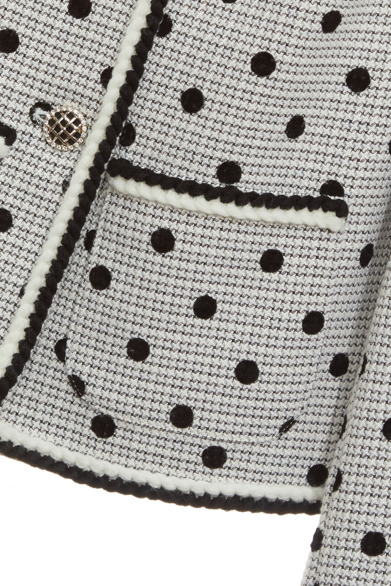 十字紋提花點點植絨外套十字紋提花點點植絨外套,一般外套,人氣商品,外套,春夏穿搭,時髦成套搭配,波點