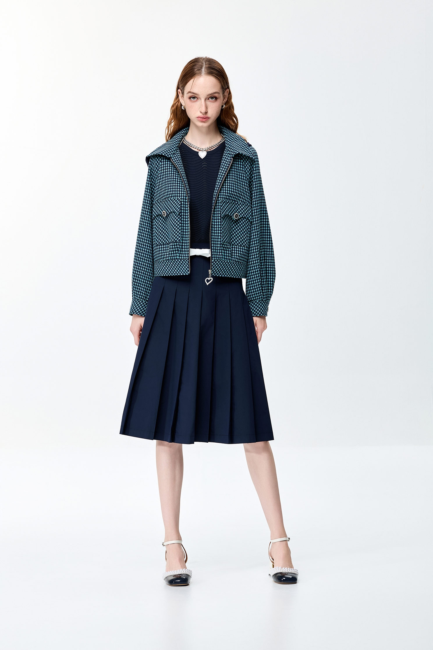 崁冰綠色格紋連帽外套崁冰綠色格紋連帽外套,一般外套,人氣商品,外套,春夏穿搭,時髦成套搭配,格紋