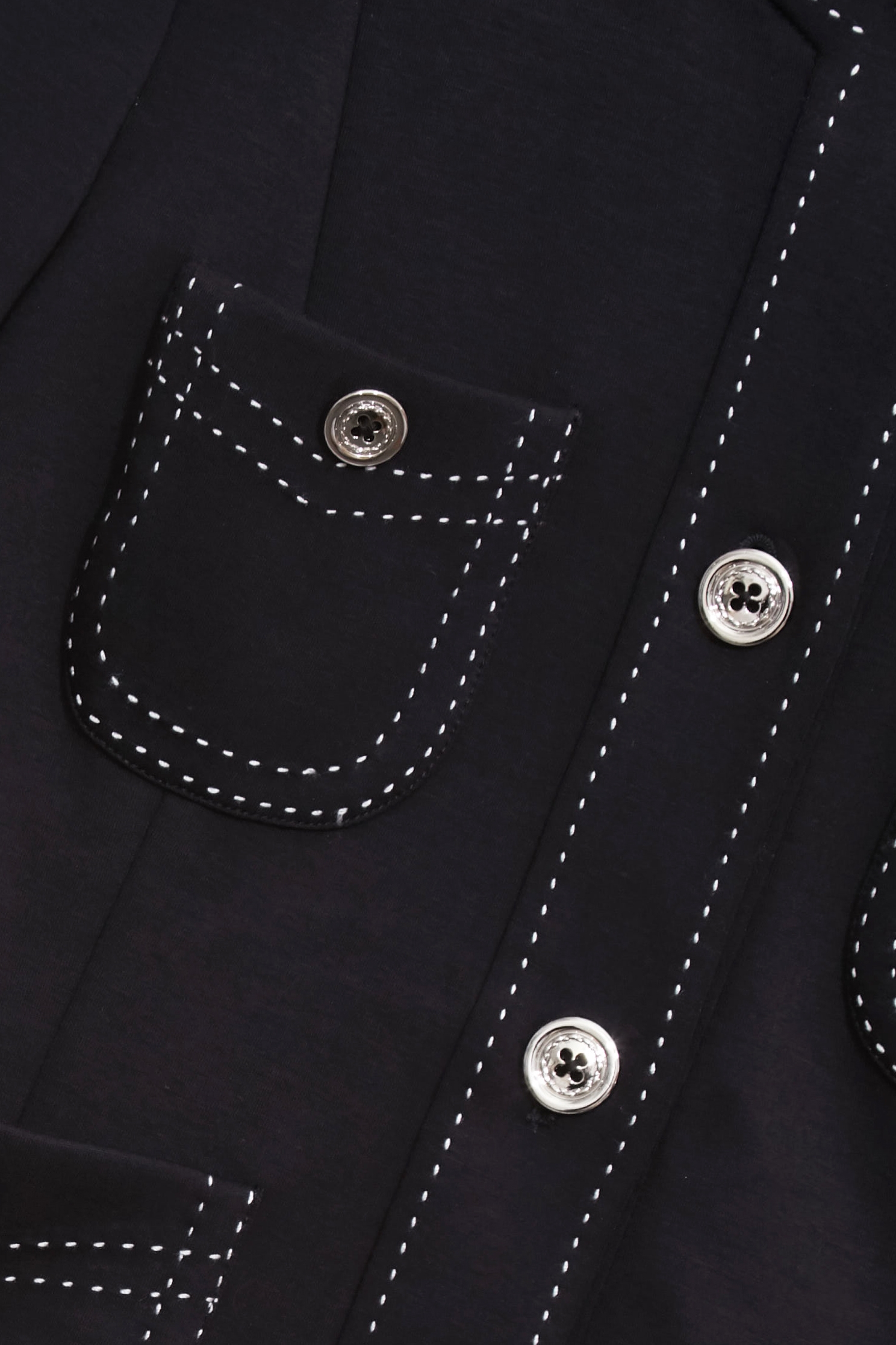 午夜藍跳線設計外套午夜藍跳線設計外套,一般外套,外套,春夏穿搭,時髦成套搭配