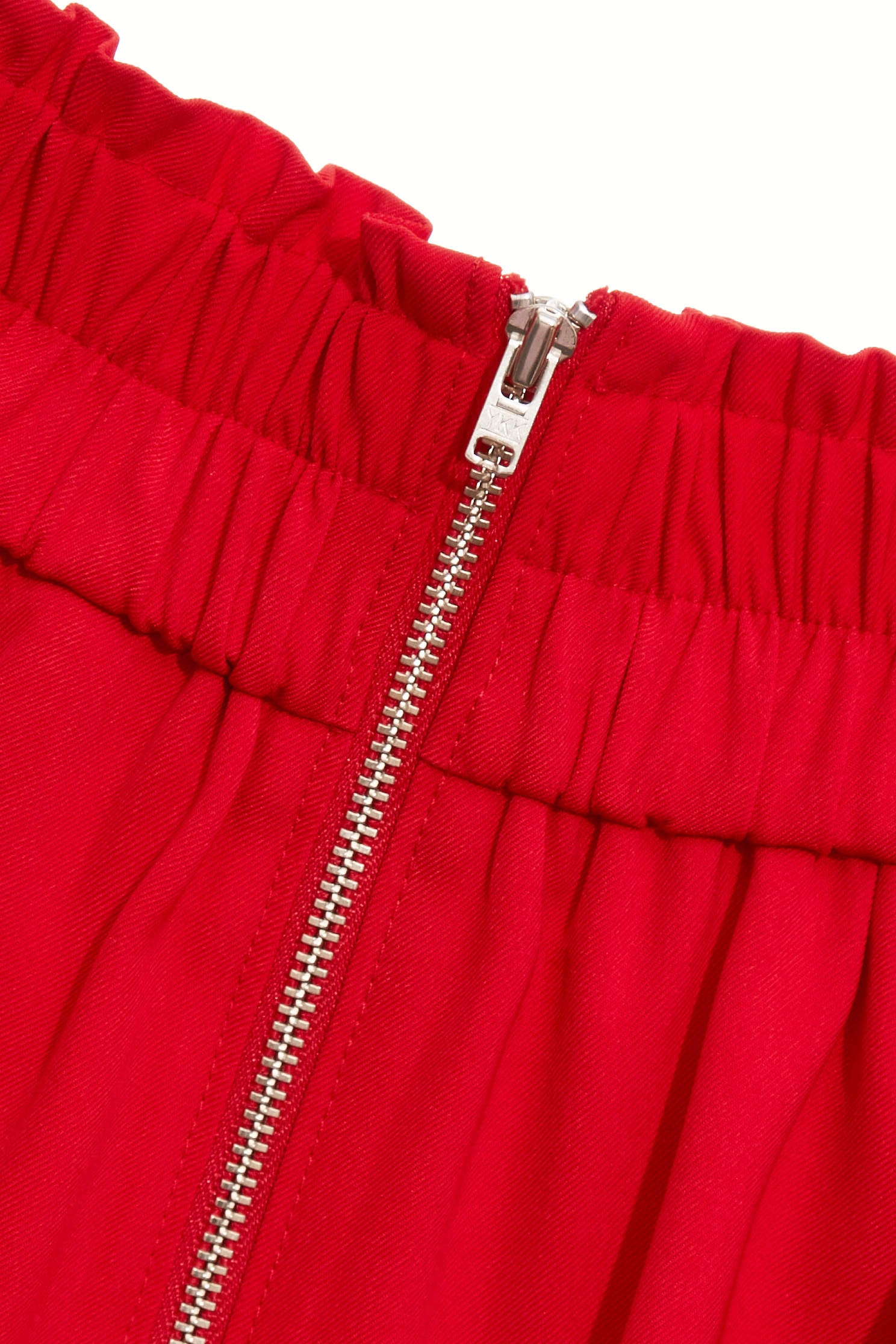 火焰色短版澎裙火焰色短版澎裙,春夏穿搭,短裙,蝴蝶結