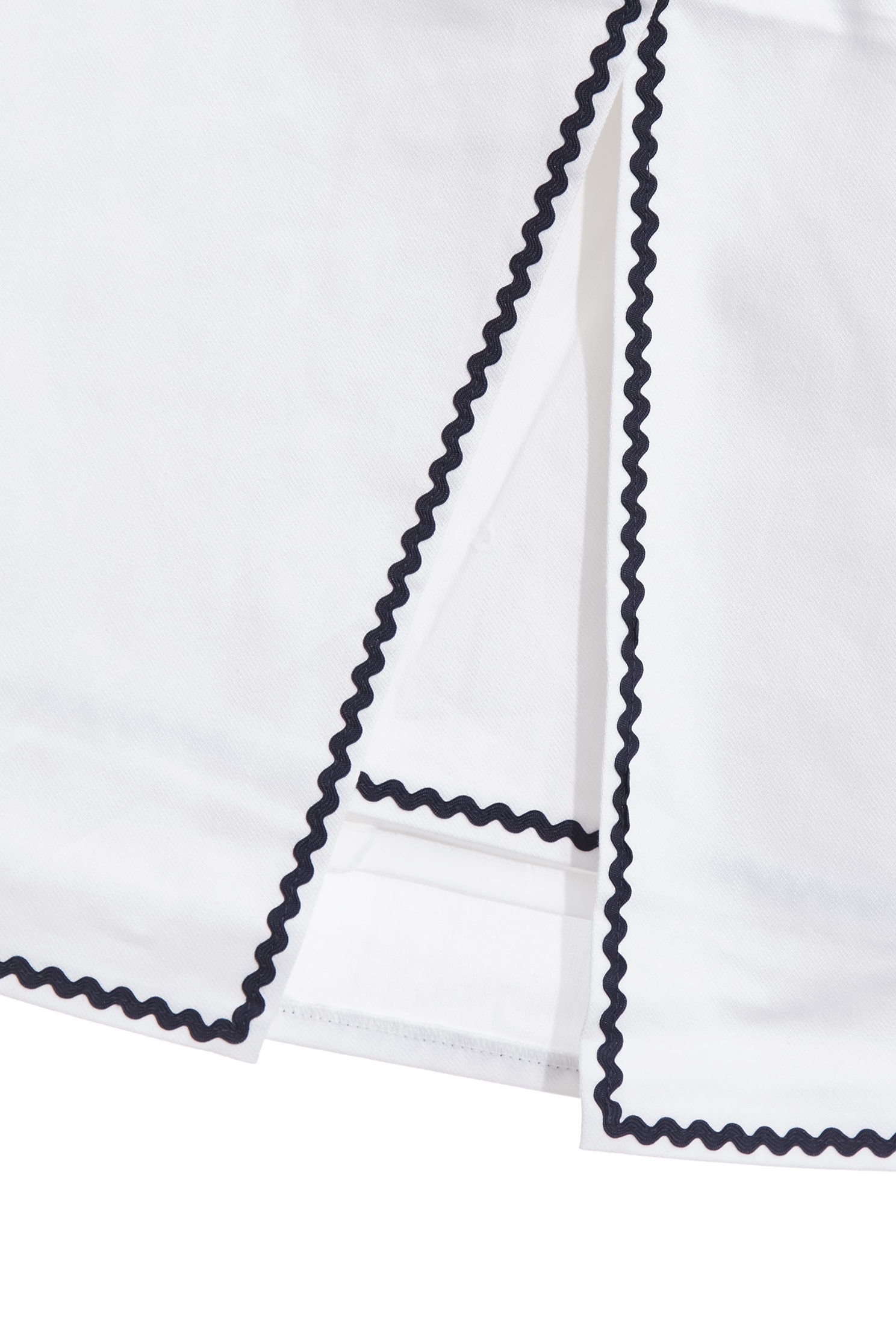 綴跳色波紋織帶窄裙綴跳色波紋織帶窄裙,A字裙,上班OL穿搭,秋冬穿搭,窄裙,約會特輯,長裙