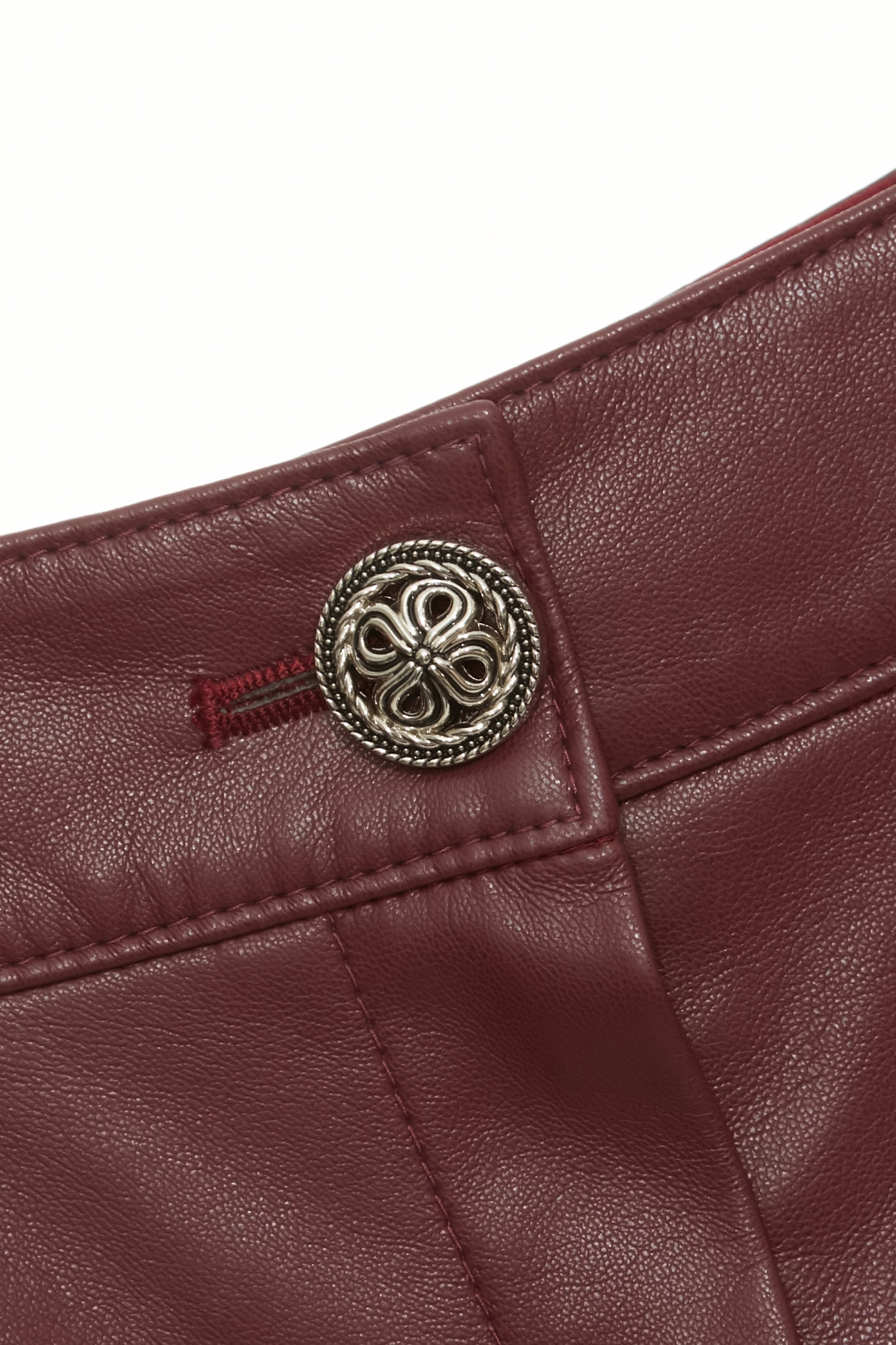 梅洛葡萄酒紅仿皮裙梅洛葡萄酒紅仿皮裙,春夏穿搭,皮革,長裙