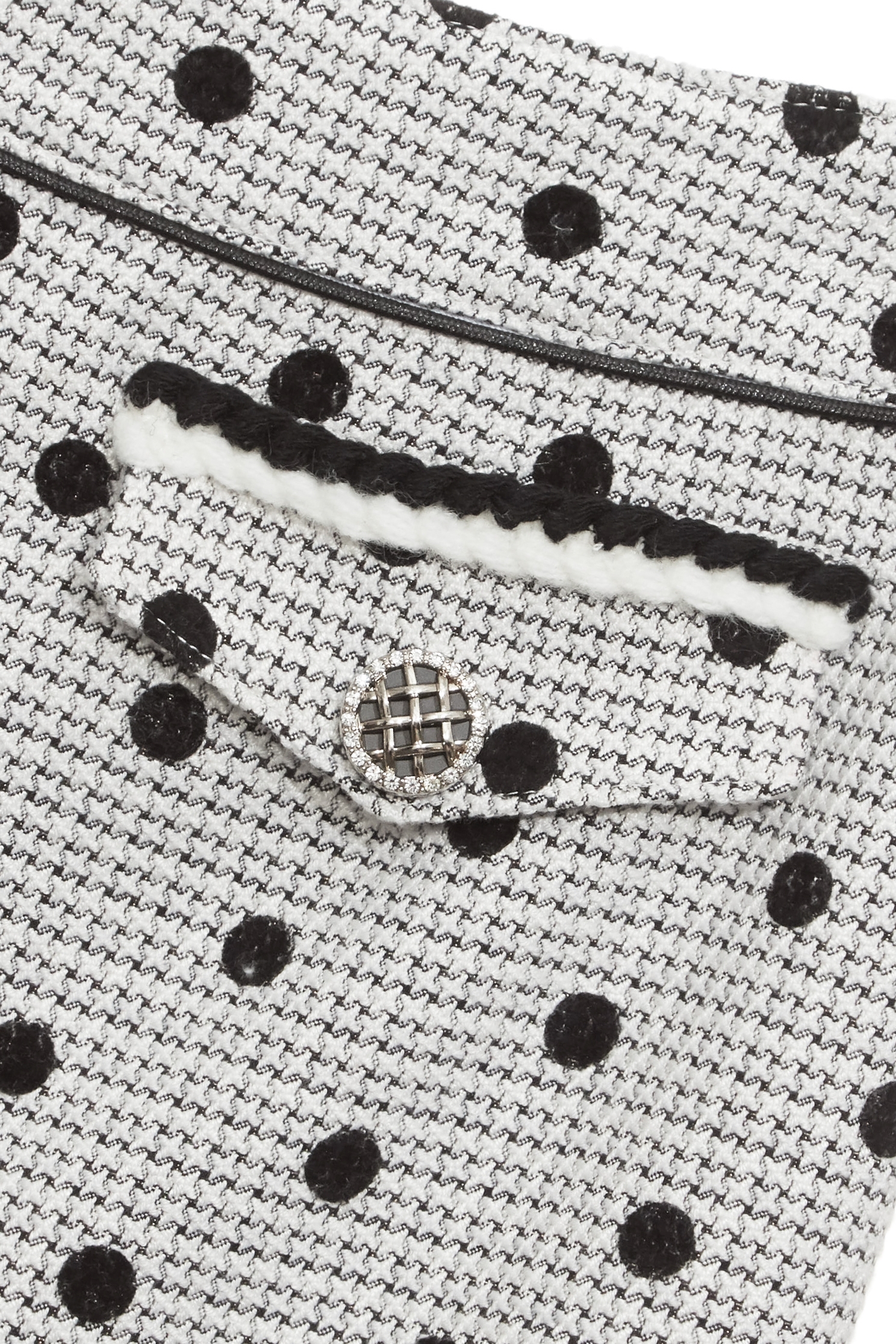 十字紋提花點點植絨短裙十字紋提花點點植絨短裙,春夏穿搭,時髦成套搭配,波點