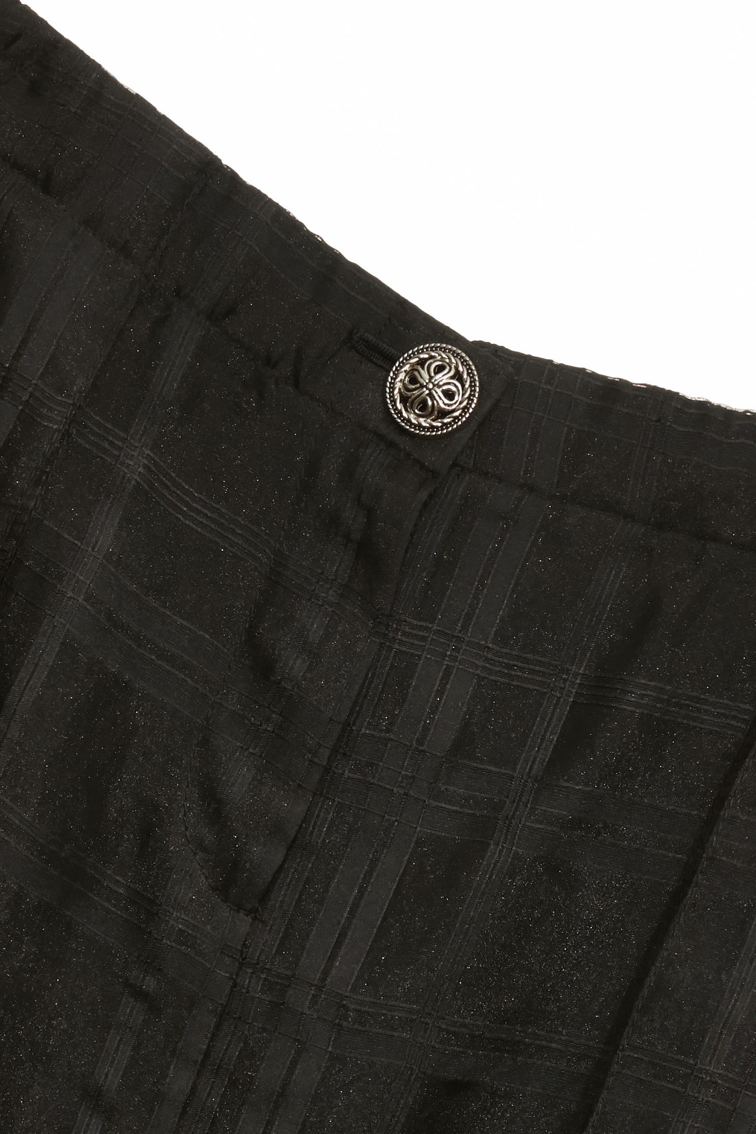 透膚格紋工裝長裙透膚格紋工裝長裙