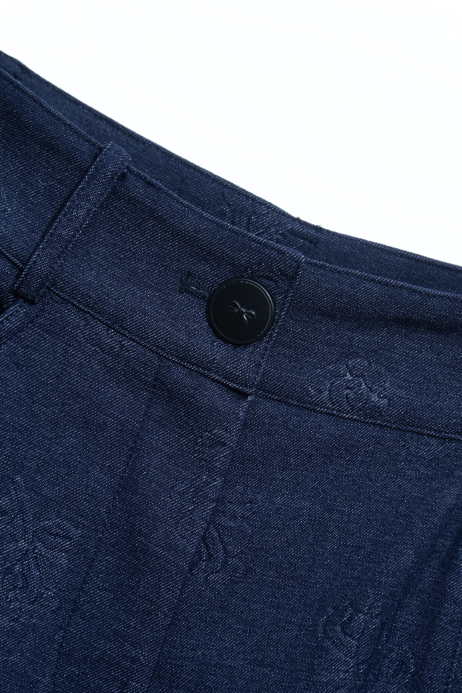 溫室花園壓花九分直筒褲溫室花園壓花九分直筒褲,喇叭褲,春夏穿搭,褲子