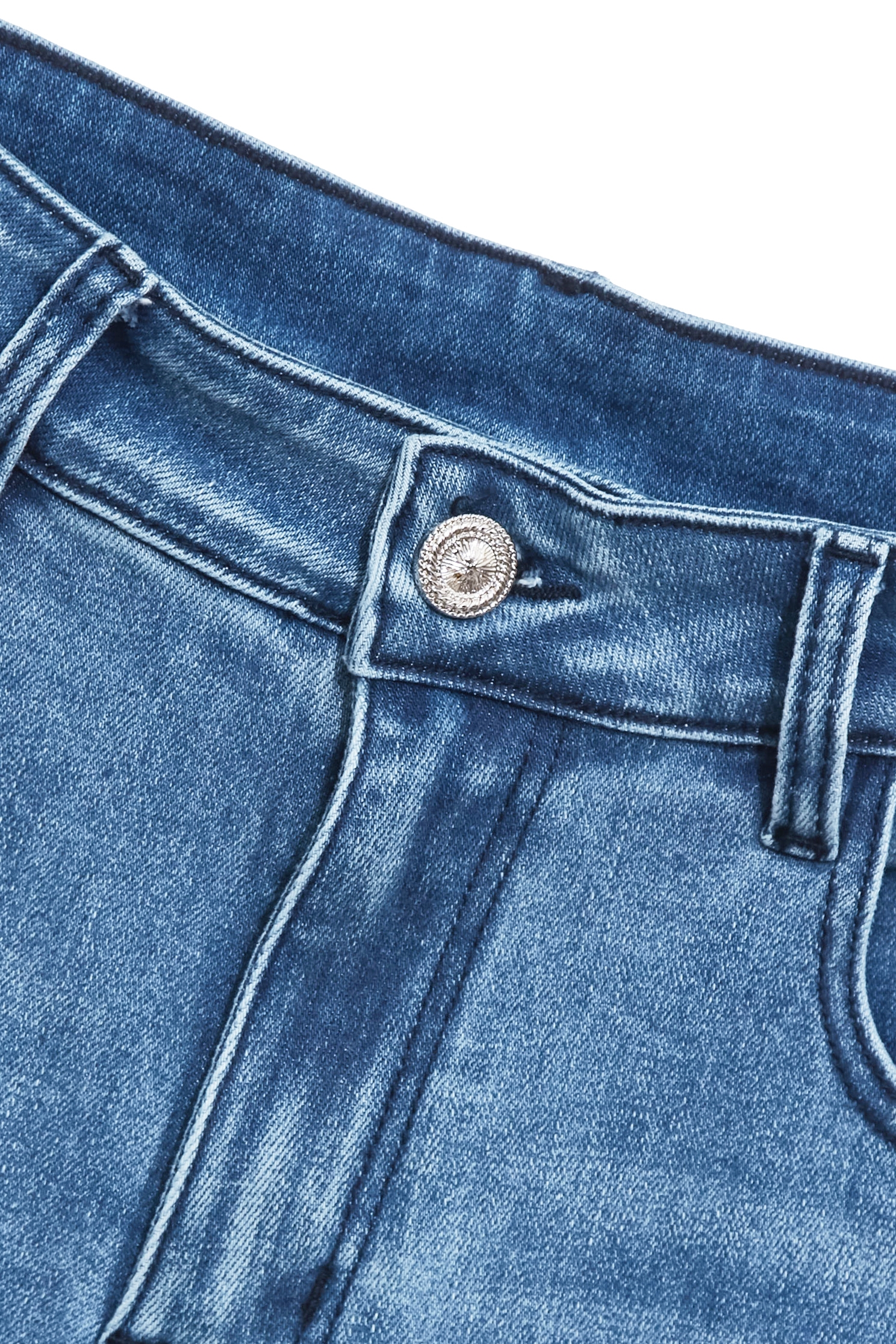 顯瘦切割線牛仔喇叭褲顯瘦切割線牛仔喇叭褲,春夏穿搭,牛仔,牛仔褲,褲子