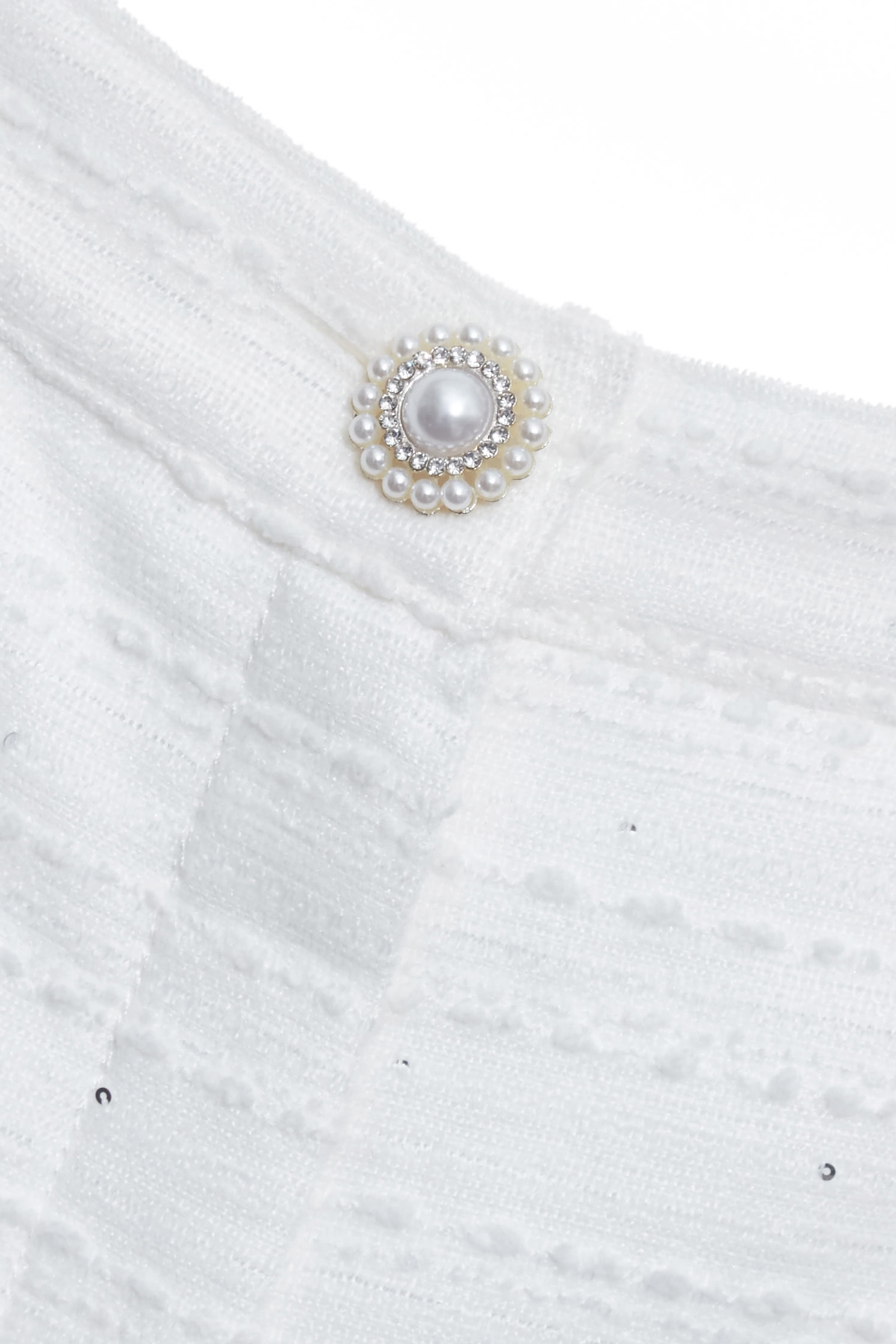 經典花呢紗短褲經典花呢紗短褲,春夏穿搭,珍珠,白色褲子,短褲,褲子