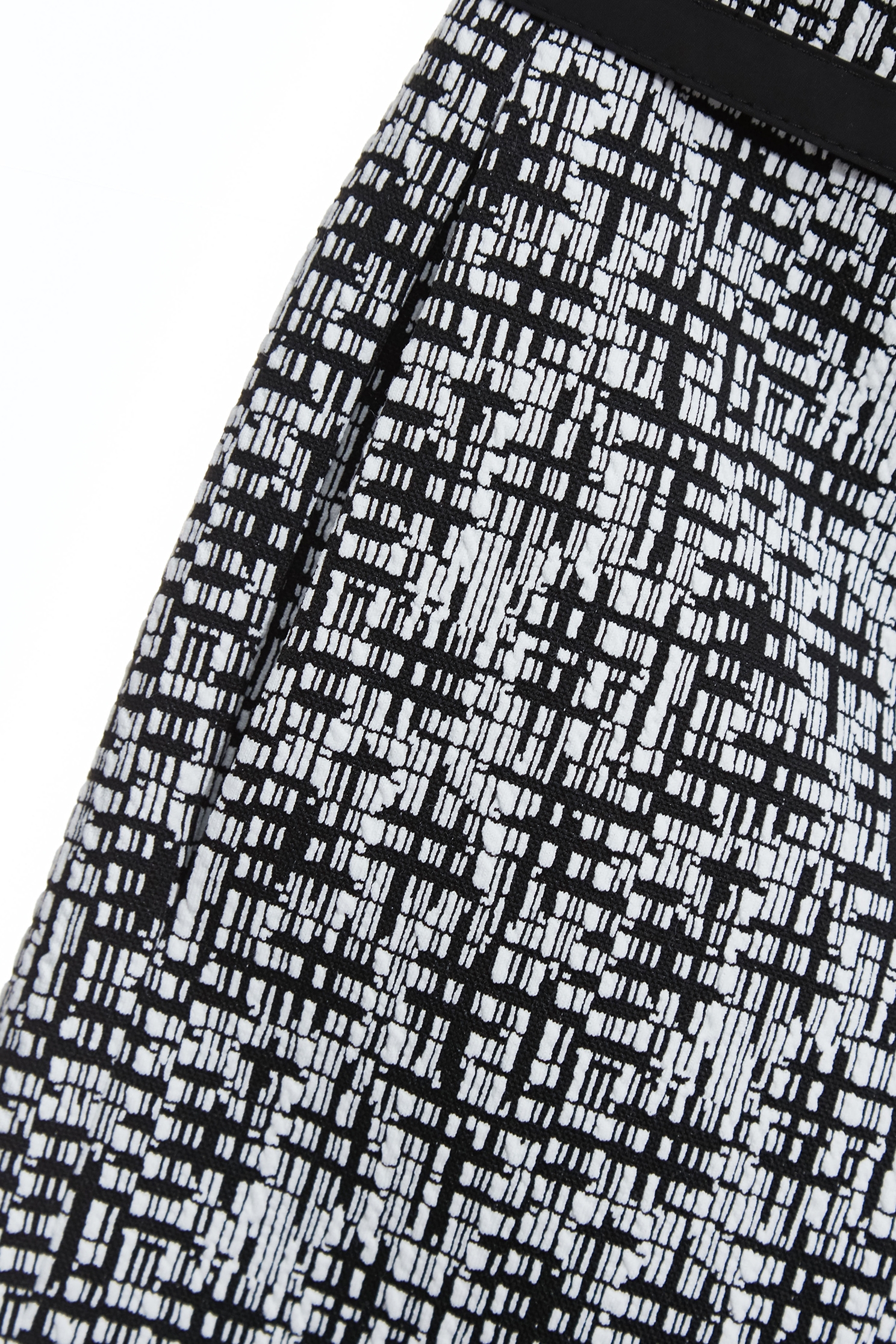 黑白交織彈性短褲黑白交織彈性短褲,春夏穿搭,短褲,褲子