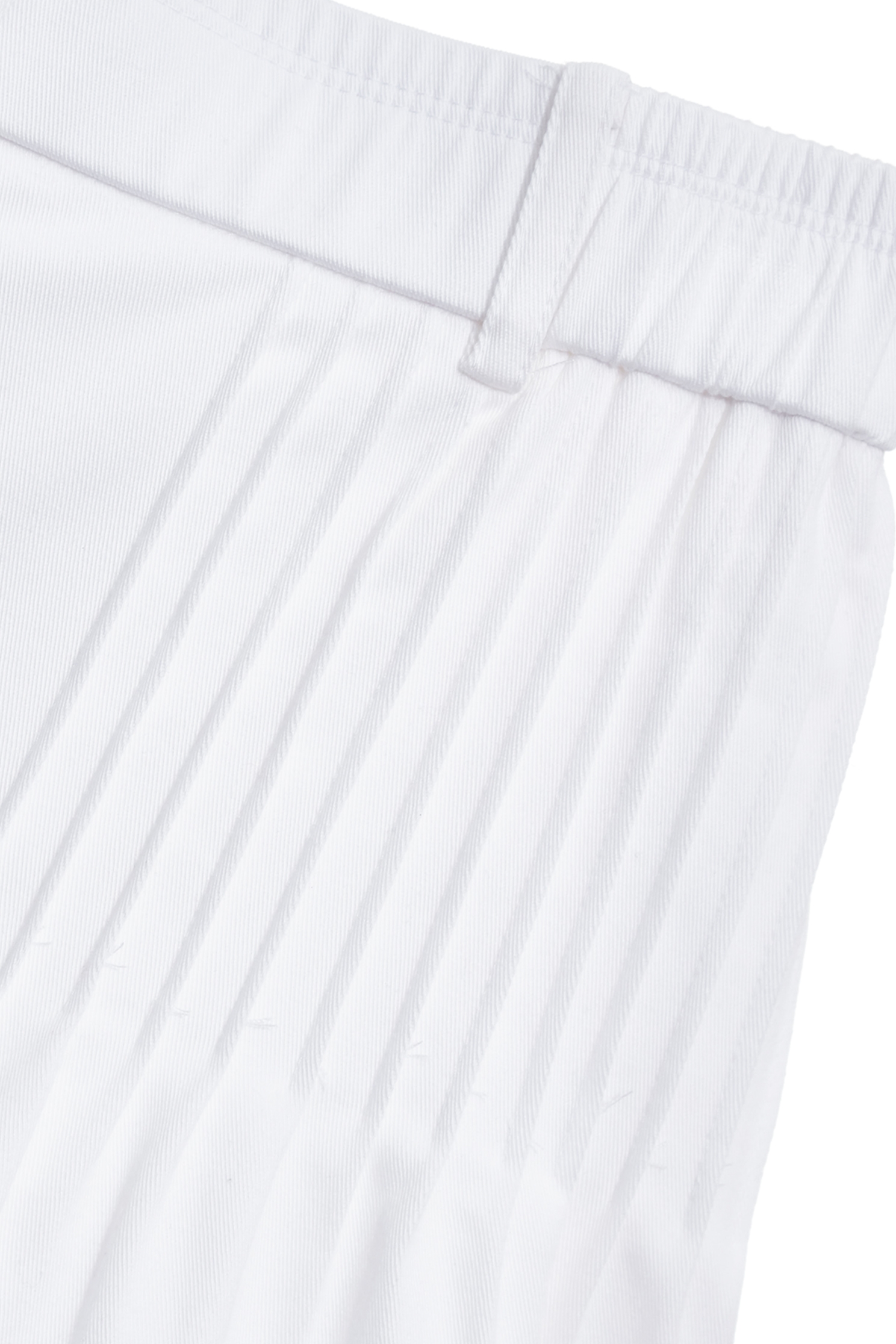 織帶鑲條飾澎褲裙織帶鑲條飾澎褲裙,春夏穿搭,白色褲子,短褲,褲子