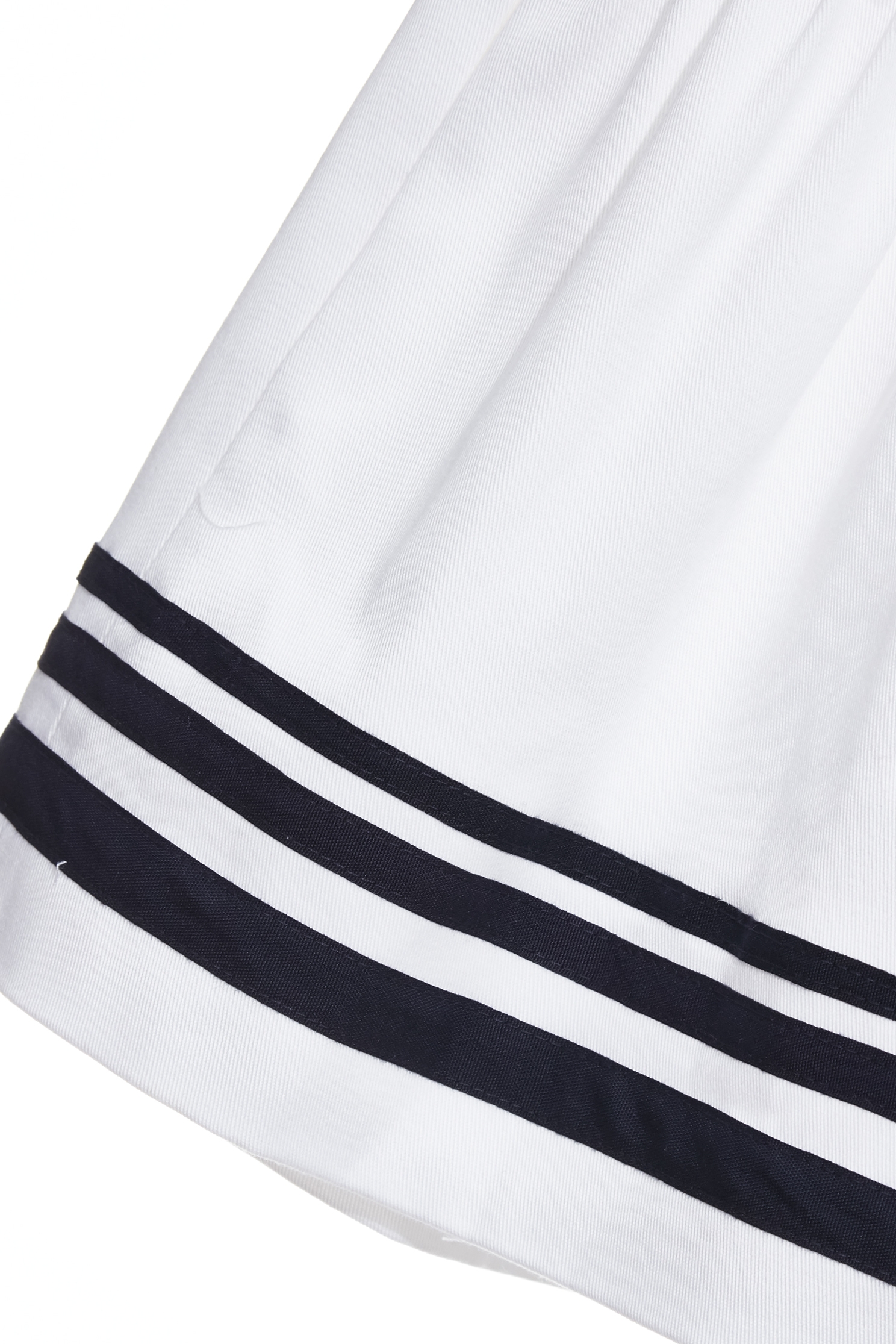 織帶鑲條飾澎褲裙織帶鑲條飾澎褲裙,春夏穿搭,白色褲子,短褲,褲子