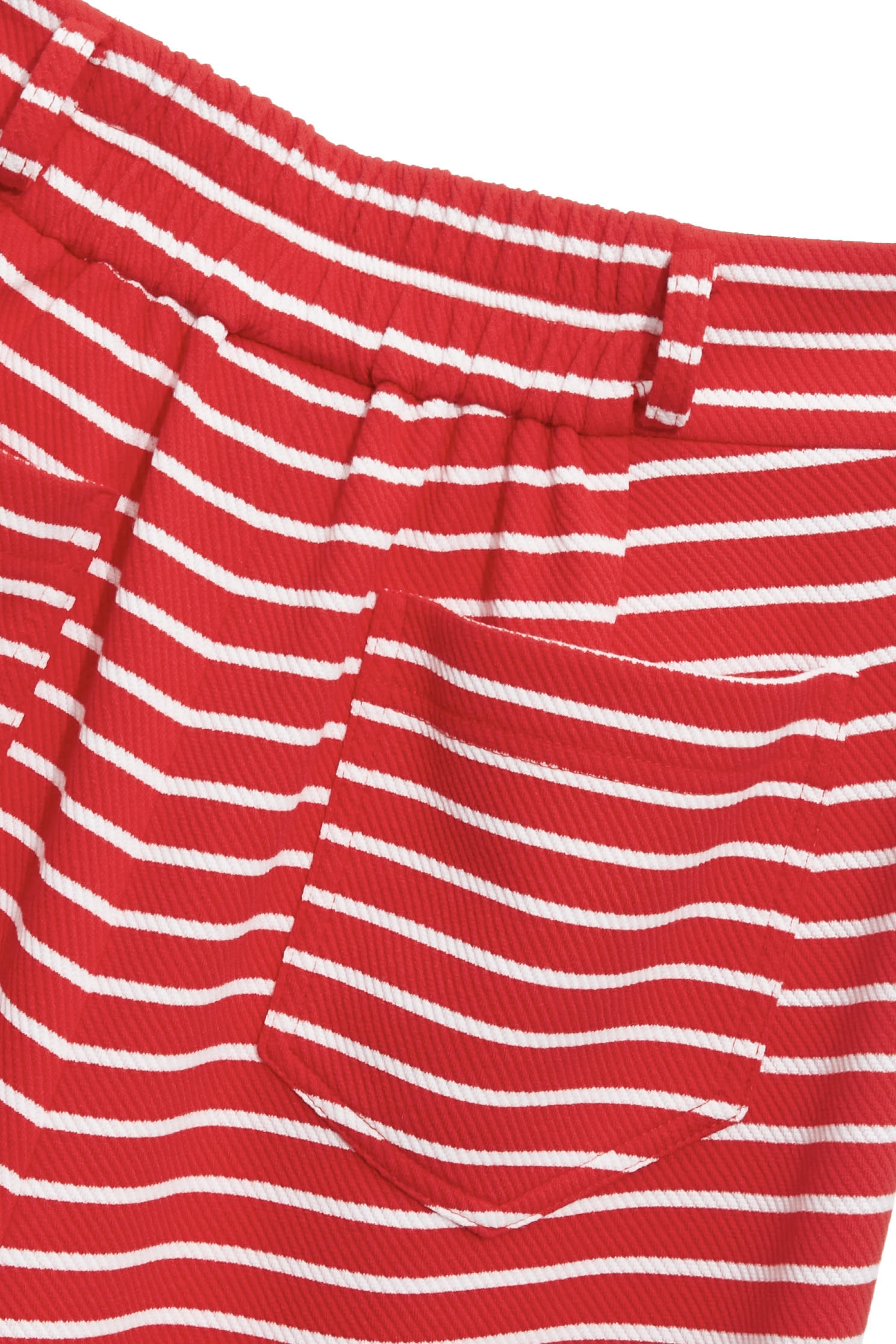 紅梅色配條寬腿褲紅梅色配條寬腿褲,寬褲,春夏穿搭,褲子