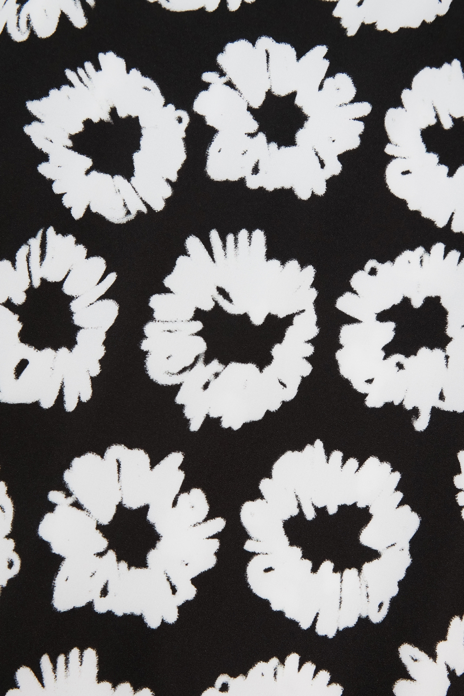 黑白手繪花打摺寬褲黑白手繪花打摺寬褲,寬褲,時髦成套搭配,秋冬穿搭,花花世界,褲子,黑色褲子,黑色長褲