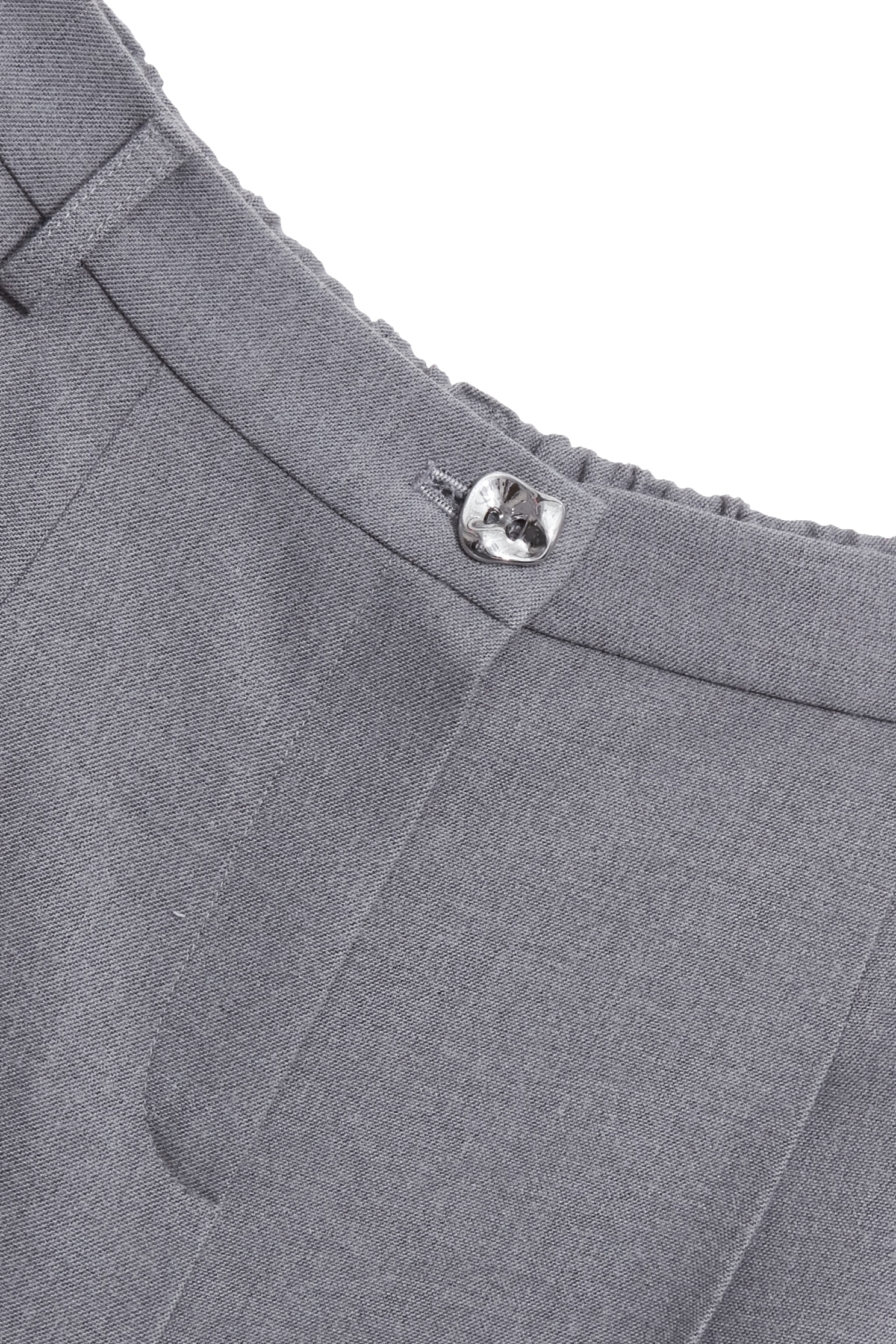 安靜灰摺飾闊腿長褲安靜灰摺飾闊腿長褲,上班OL穿搭,寬褲,時髦成套搭配,秋冬穿搭,褲子,長褲