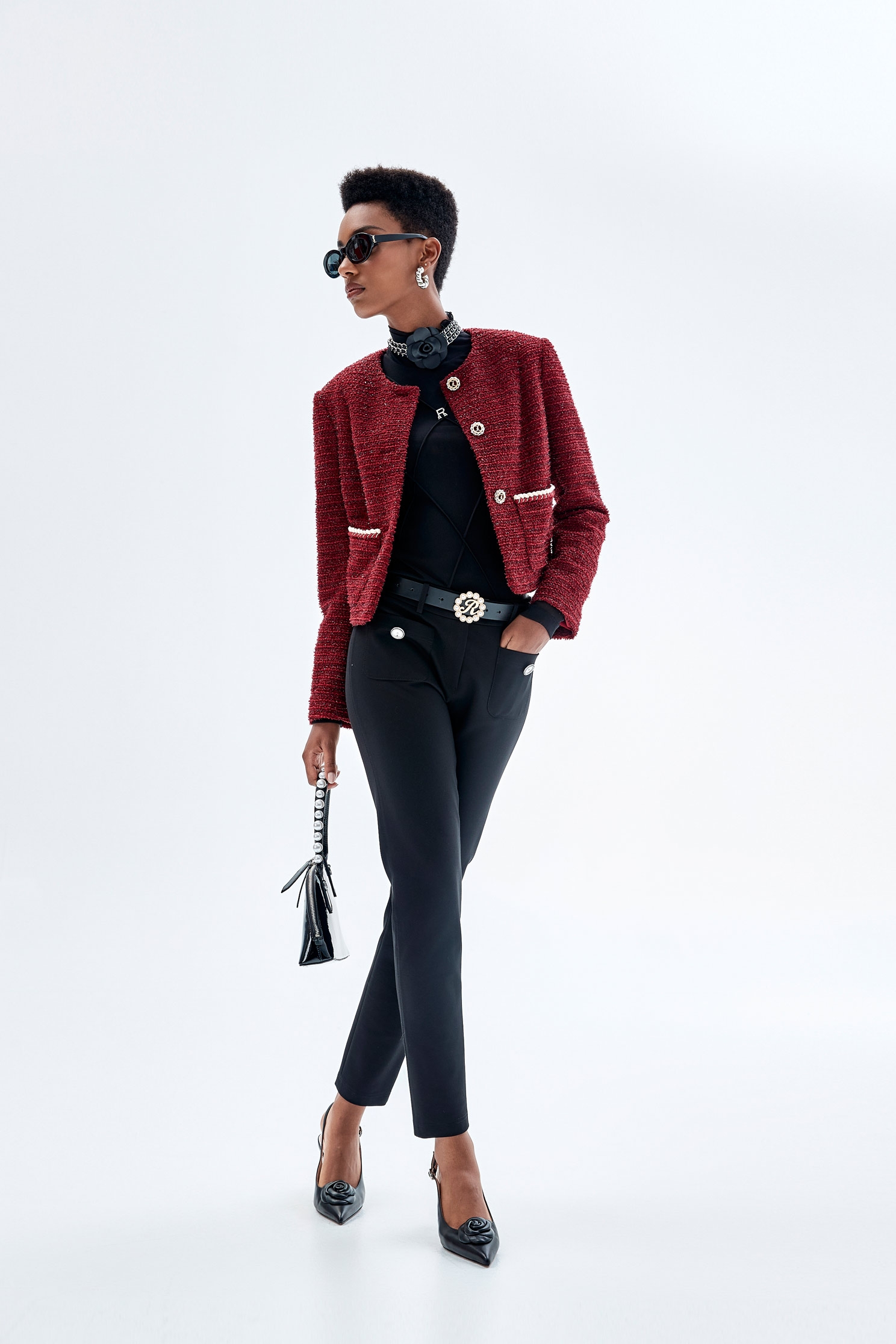 經典羅馬窄管長褲經典羅馬窄管長褲,春夏穿搭,窄管褲,褲子,黑色褲子