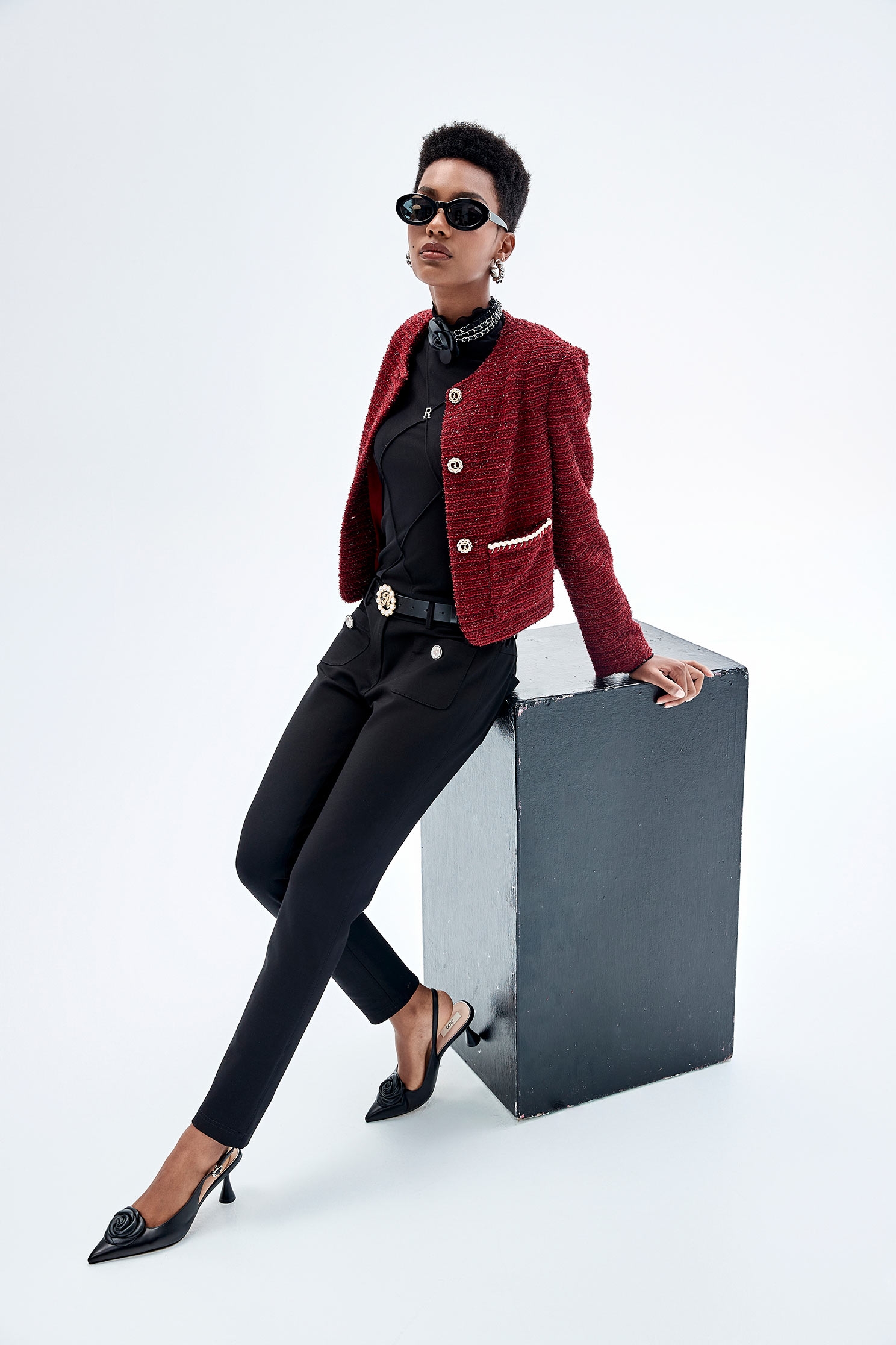 經典羅馬窄管長褲經典羅馬窄管長褲,春夏穿搭,窄管褲,褲子,黑色褲子