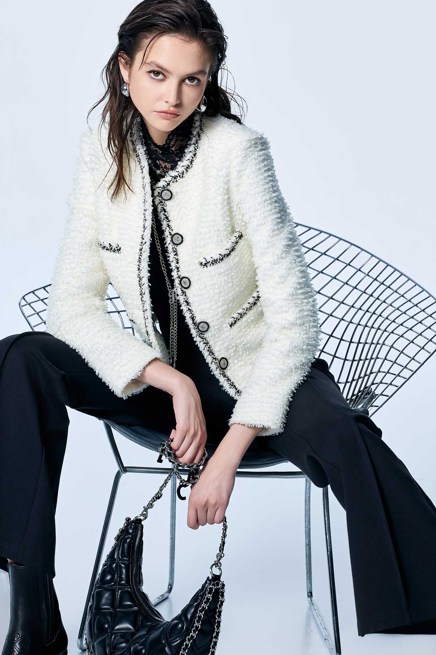 極瘦彈性喇叭全長褲極瘦彈性喇叭全長褲,上班OL穿搭,人氣商品,寬褲,春夏穿搭,褲子,黑色褲子