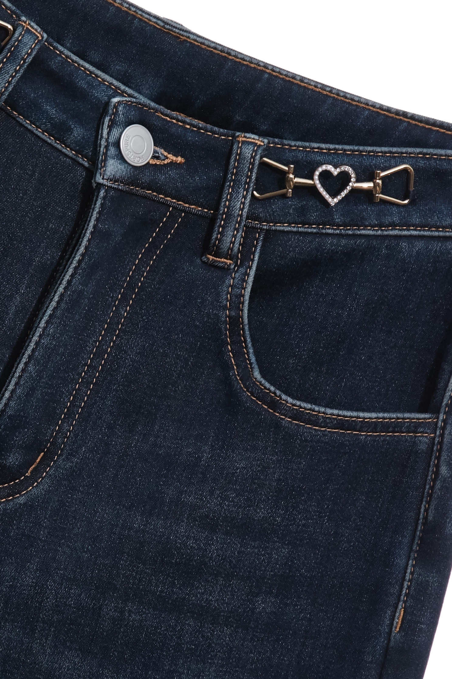 五彩鑽飾口袋牛仔合身褲五彩鑽飾口袋牛仔合身褲,上班OL穿搭,丹寧,牛仔,牛仔褲,秋冬穿搭,窄管褲,約會特輯,褲子