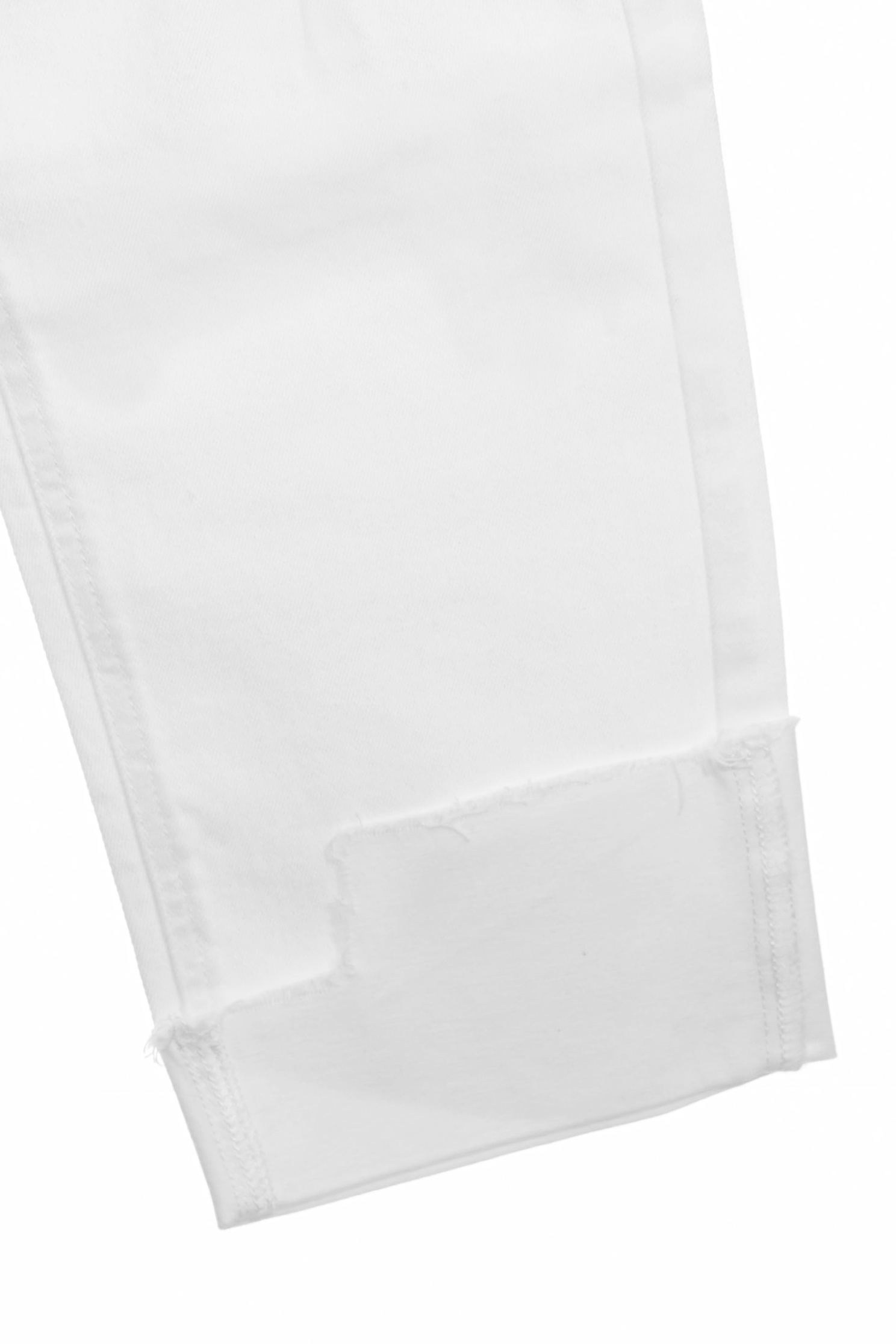 奶白色刷破設計反摺牛仔褲奶白色刷破設計反摺牛仔褲,上班OL穿搭,春夏穿搭,牛仔,牛仔褲,白色褲子,純棉