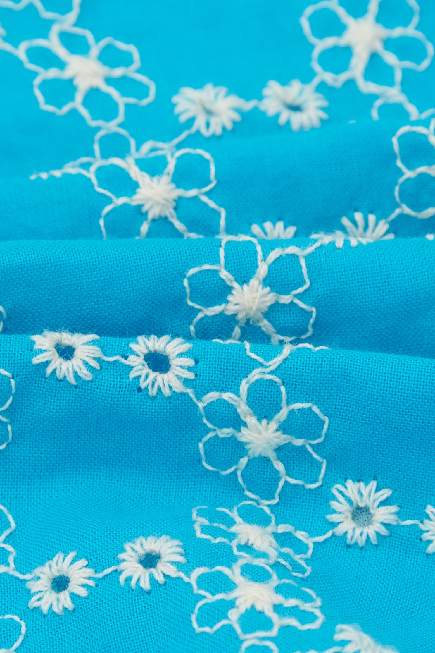 水生藍刺繡短褲水生藍刺繡短褲,刺繡,春夏穿搭,短褲,荷葉