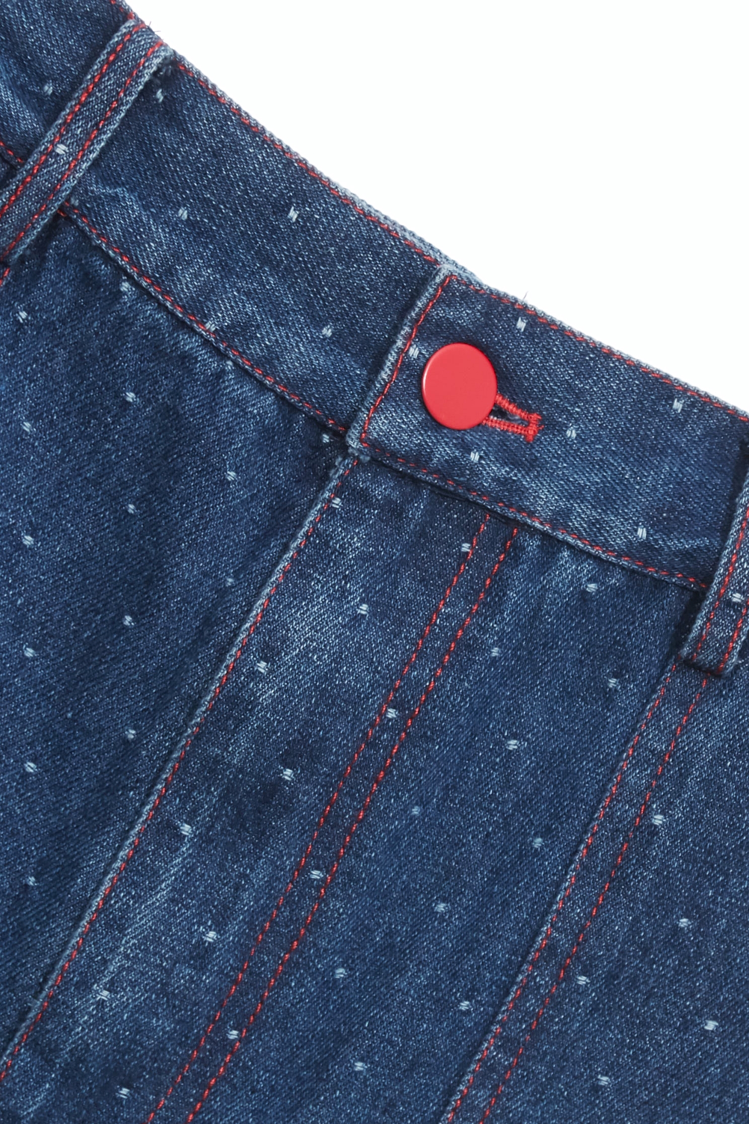 立體點點貼袋牛仔短褲立體點點貼袋牛仔短褲,春夏穿搭,時髦成套搭配,牛仔,牛仔短褲,短褲,純棉