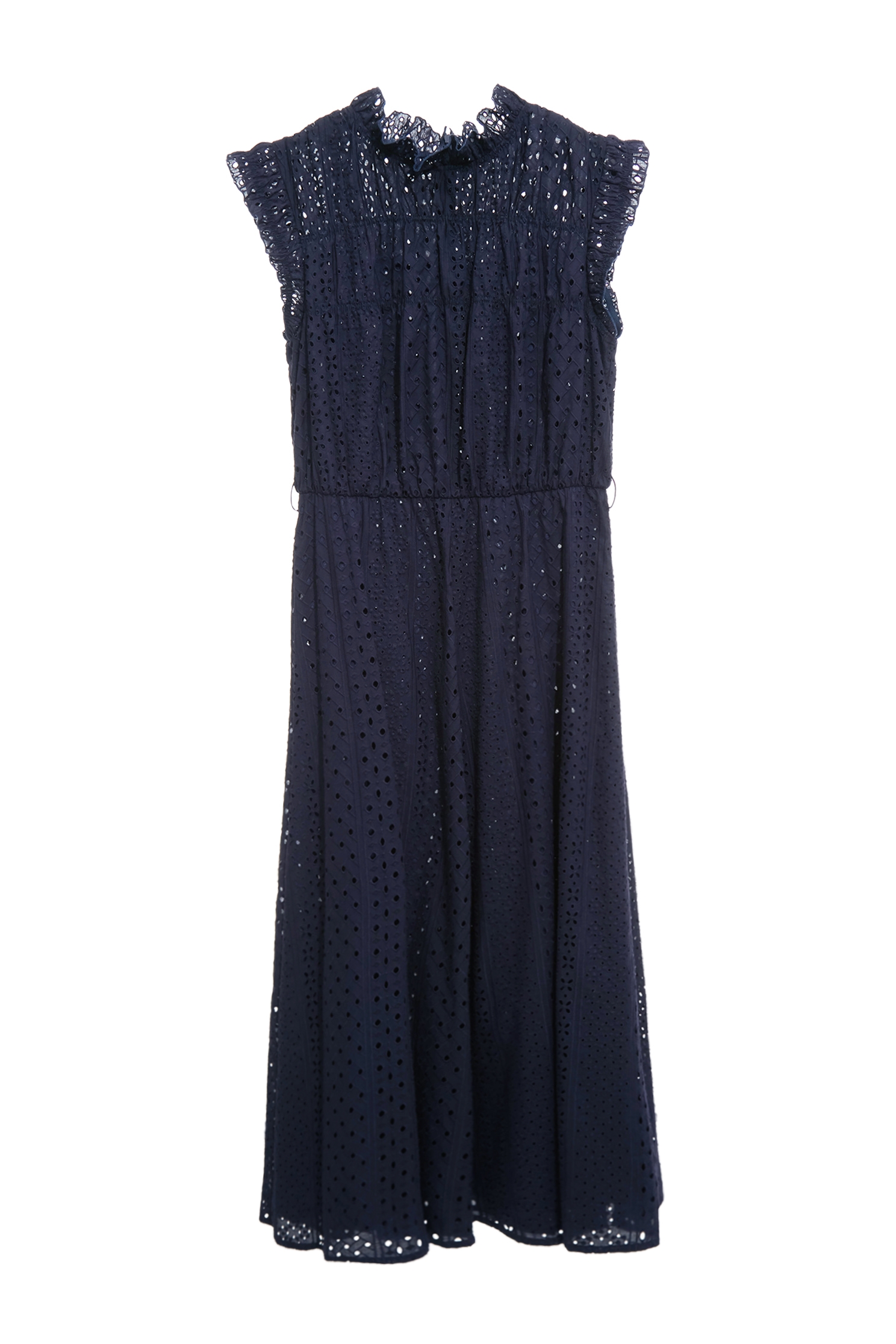 溫室花園繡花長版洋裝溫室花園繡花長版洋裝,一般洋裝,春夏穿搭,繡花,荷葉