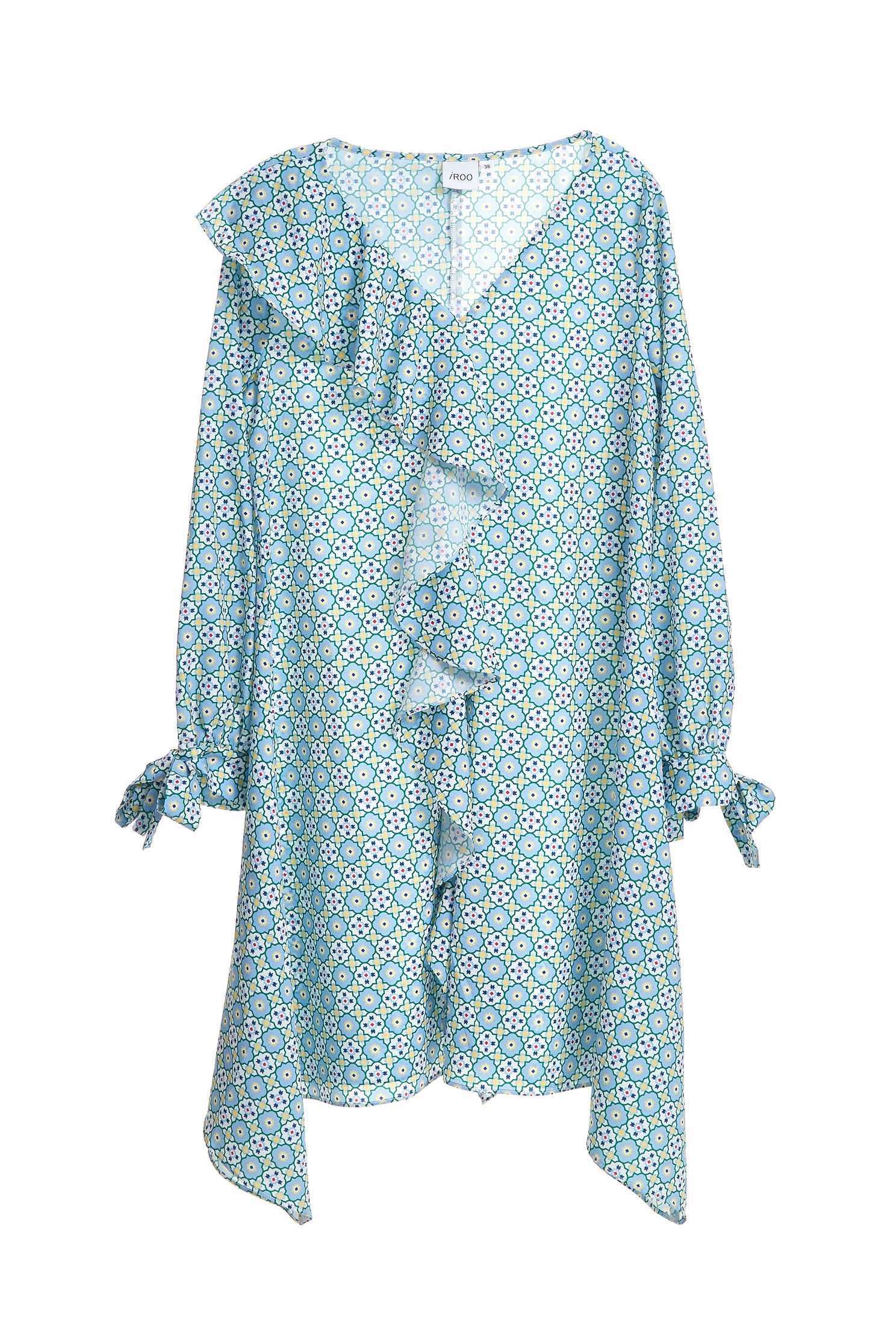 復古圓點洋裝復古圓點洋裝,V領洋裝,一般洋裝,印花洋裝,小禮服,春夏穿搭,波點,碎花洋裝,秋冬穿搭,長袖洋裝,雪紡洋裝