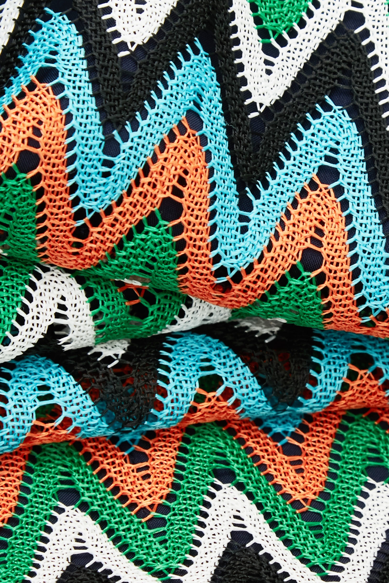 五彩山形紋洋裝五彩山形紋洋裝,V領洋裝,一般洋裝,人氣商品,春夏穿搭,洋裝特輯,短袖洋裝,蕾絲