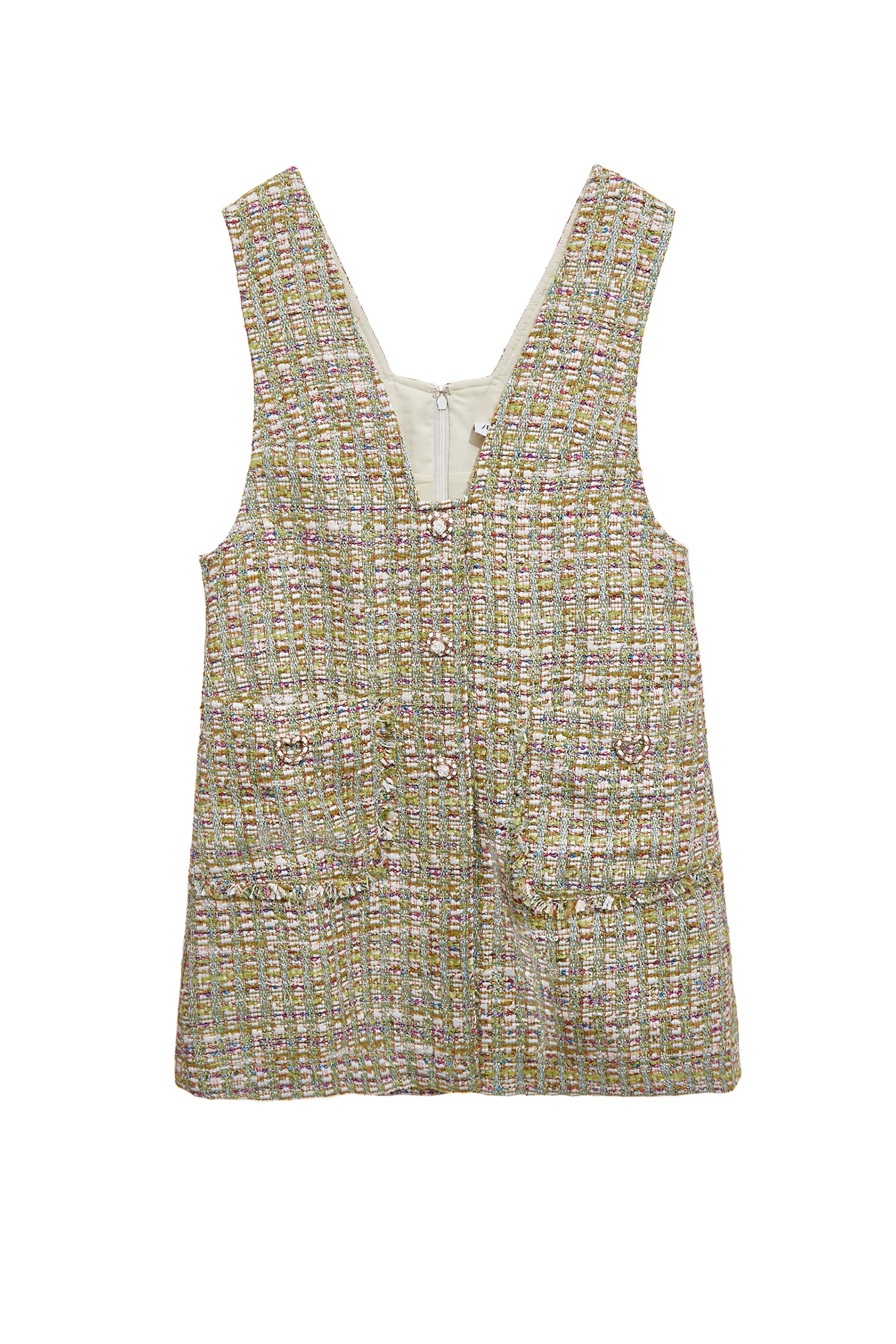 櫻花粉花呢紗洋裝櫻花粉花呢紗洋裝,一般洋裝,春夏穿搭