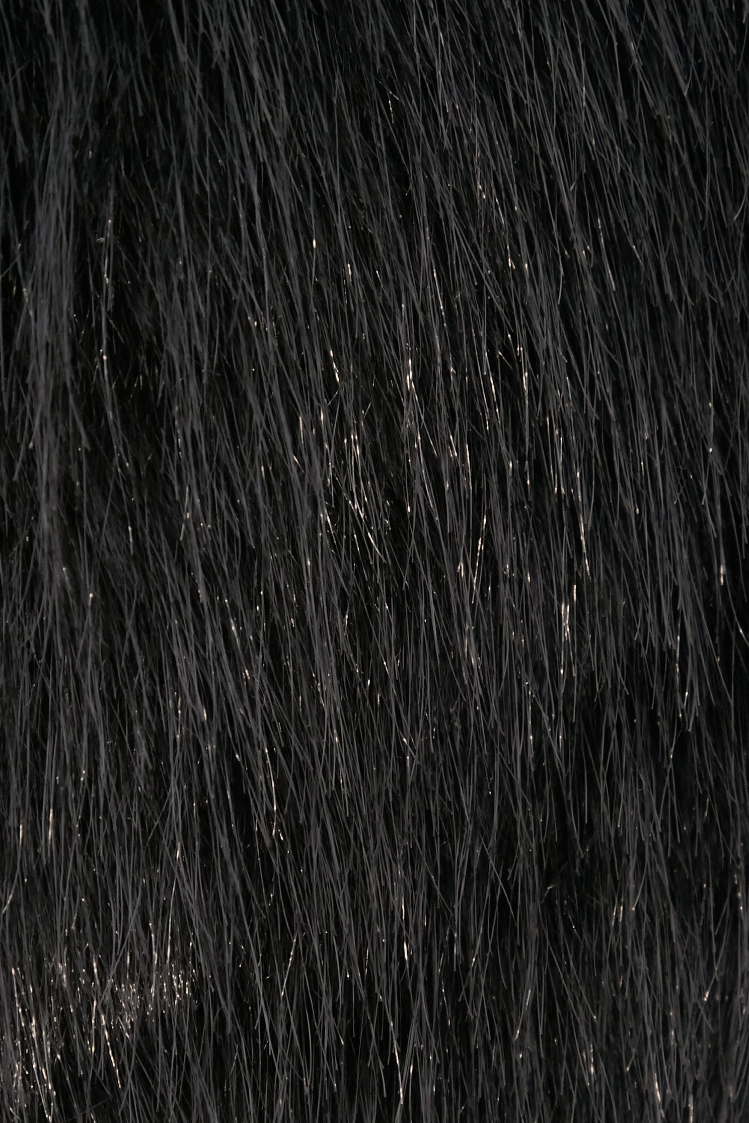 顯瘦黑仿皮草背心顯瘦黑仿皮草背心,V領背心,一般背心,一般背心馬甲,上班OL穿搭,秋冬穿搭,約會特輯,背心