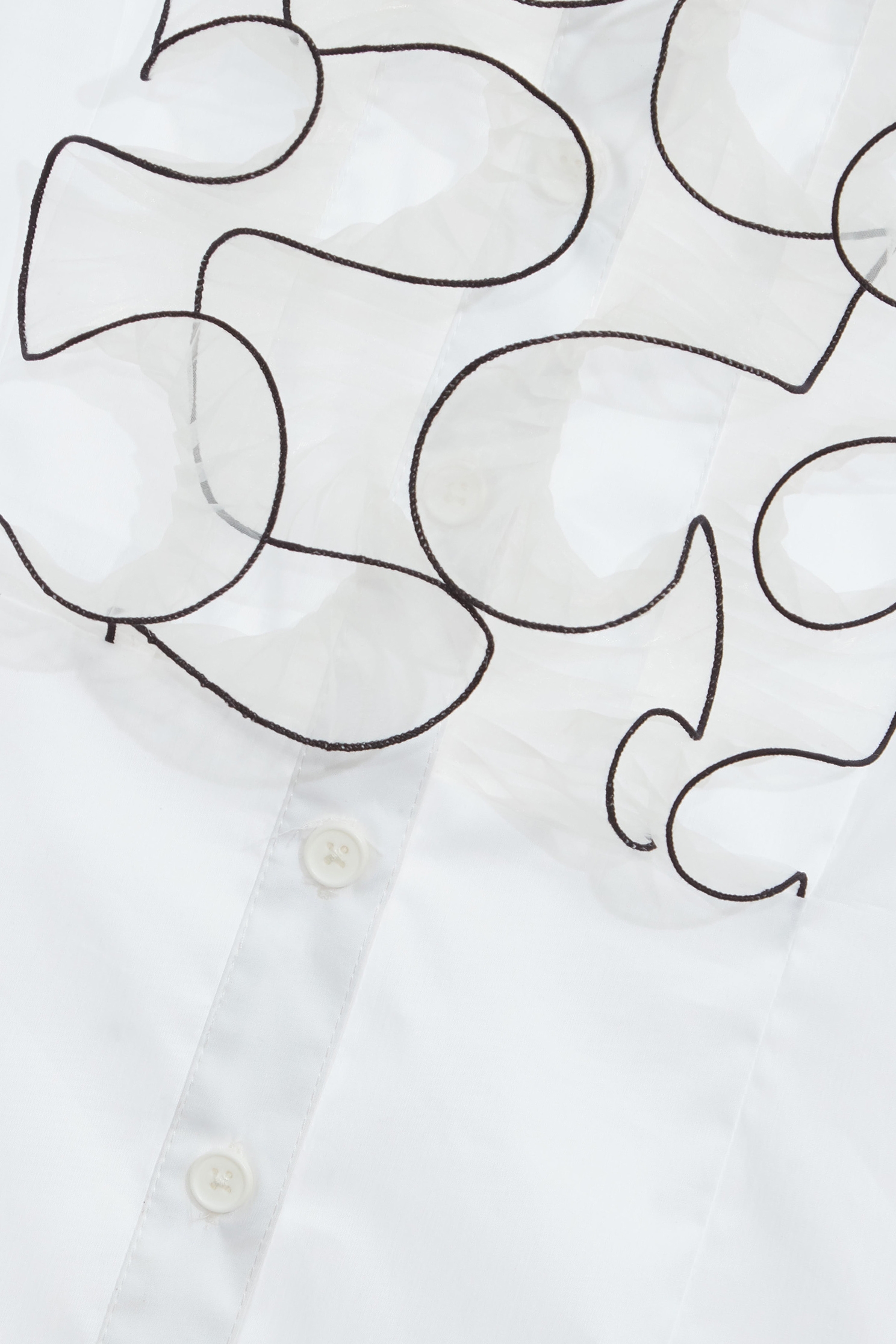 黑邊烏干荷葉襯衫背心黑邊烏干荷葉襯衫背心,一般背心,一般背心馬甲,上班OL穿搭,人氣商品,春夏穿搭,白色背心,背心,荷葉,襯衫