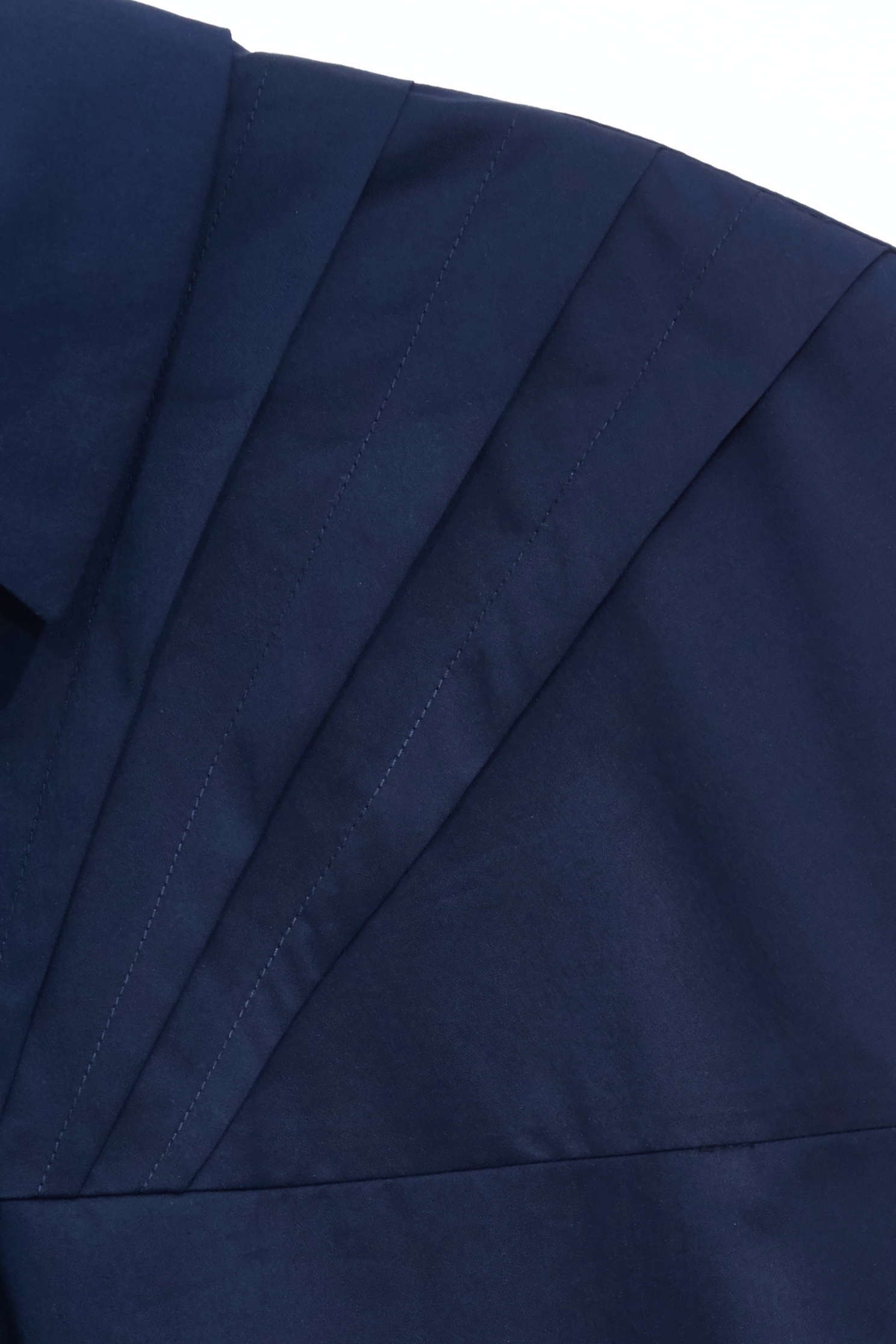 海軍牡丹藍抓褶襯衫背心海軍牡丹藍抓褶襯衫背心,一般背心,一般背心馬甲,春夏穿搭,背心