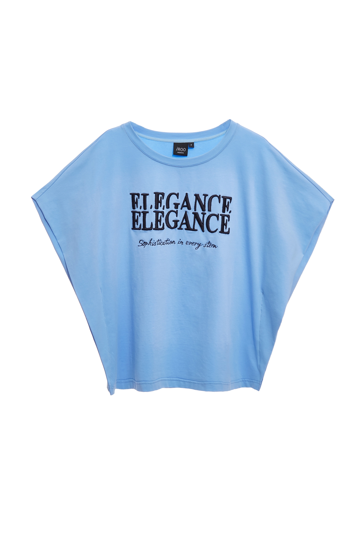 優雅單字疊影刺繡Ｔ恤上衣優雅單字疊影刺繡Ｔ恤上衣,上衣,刺繡,春夏穿搭