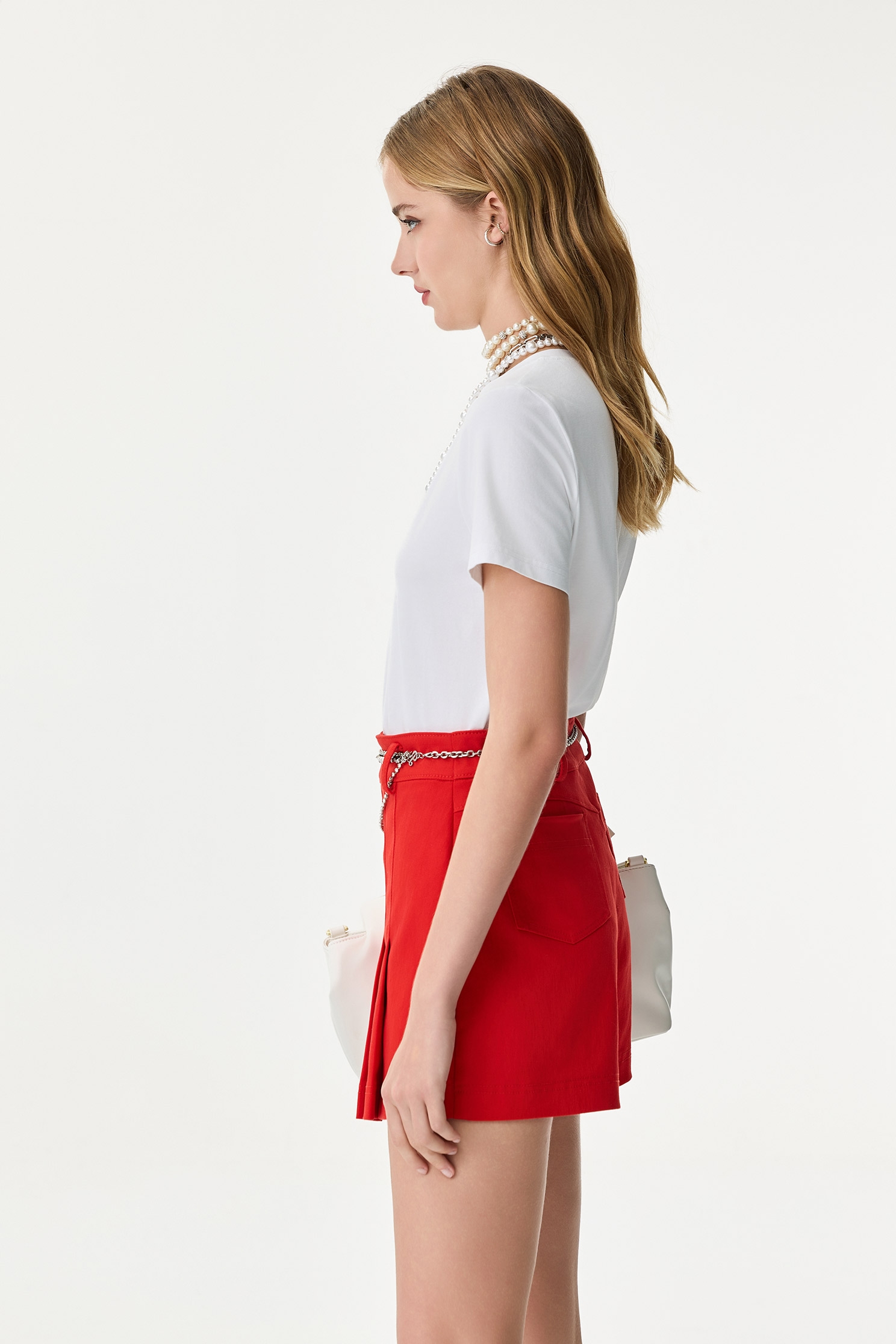 貝殼植絨T恤上衣貝殼植絨T恤上衣,T-Shirt,T恤,上衣,春夏穿搭,約會特輯,純棉