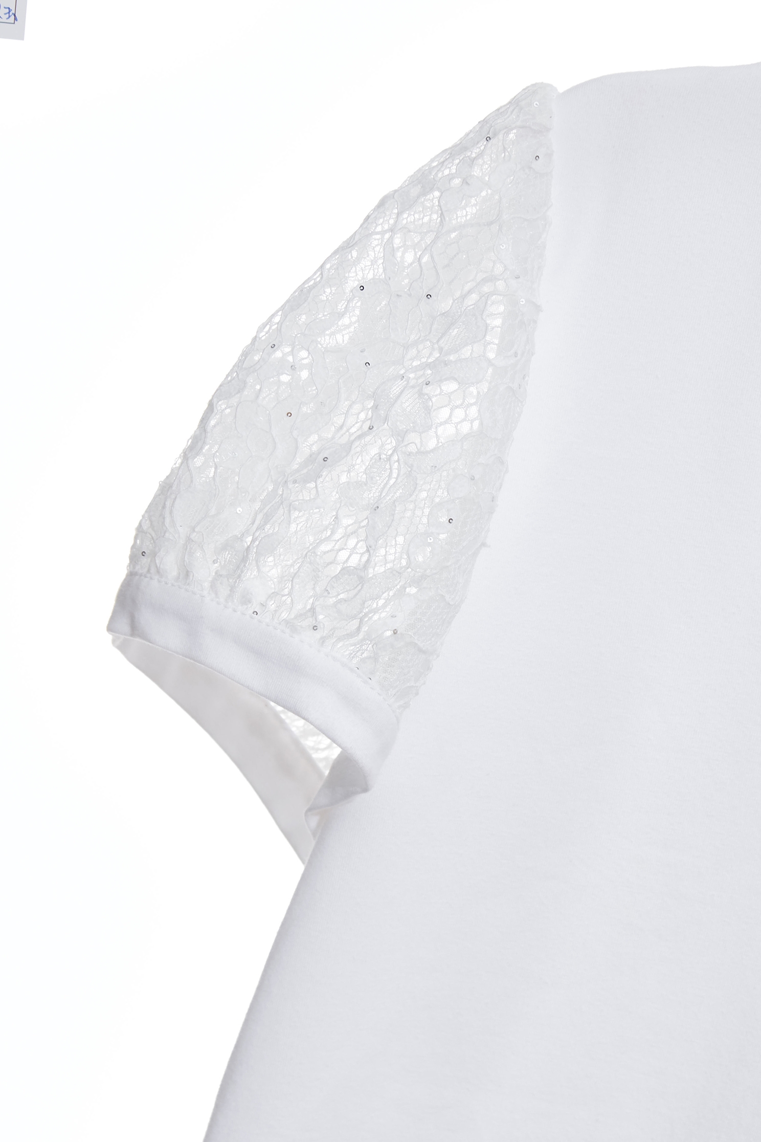 雪白v領崁亮片蕾絲拼接上衣雪白v領崁亮片蕾絲拼接上衣,上衣,春夏穿搭,白色上衣,蕾絲