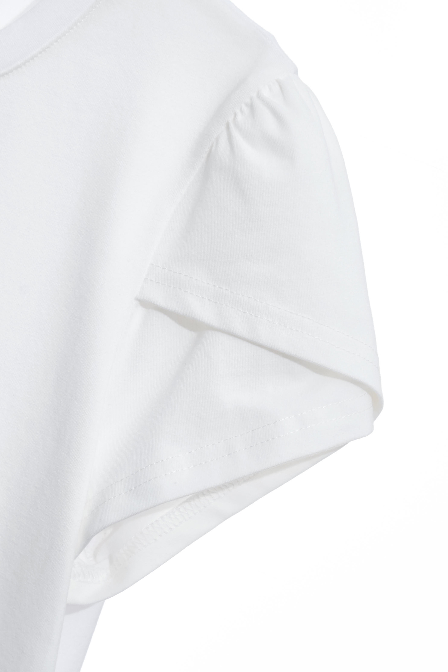 手繪花印繡圖騰T恤手繪花印繡圖騰T恤,上衣,白色上衣,秋冬穿搭,純棉,繡花