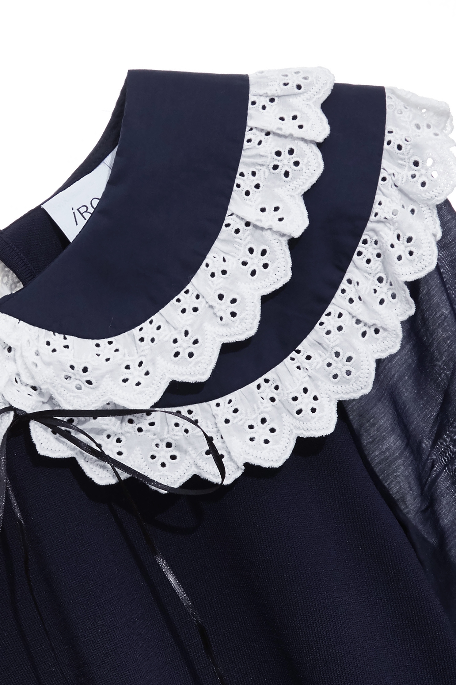 蕾絲領裝飾針織上衣蕾絲領裝飾針織上衣,上班OL穿搭,上衣,秋冬穿搭,約會特輯,蕾絲,蕾絲上衣,針織,針織上衣,針織衫