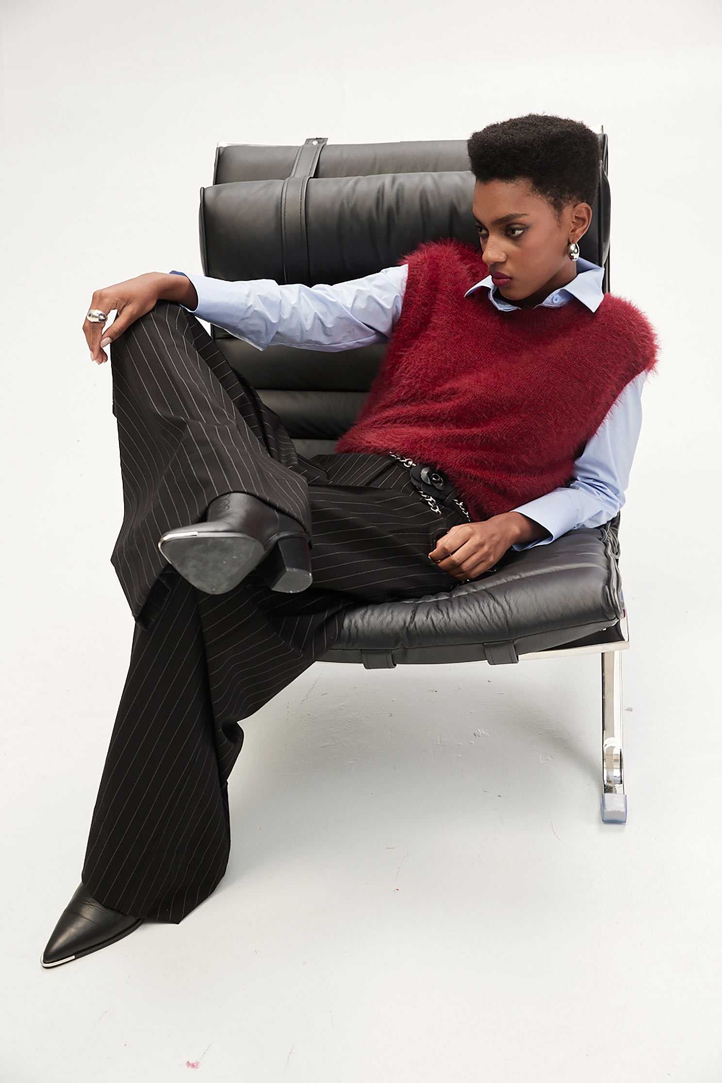 梅洛葡萄酒紅針織背心梅洛葡萄酒紅針織背心,一般背心,一般背心馬甲,上衣,春夏穿搭,背心,針織,針織背心,針織衫