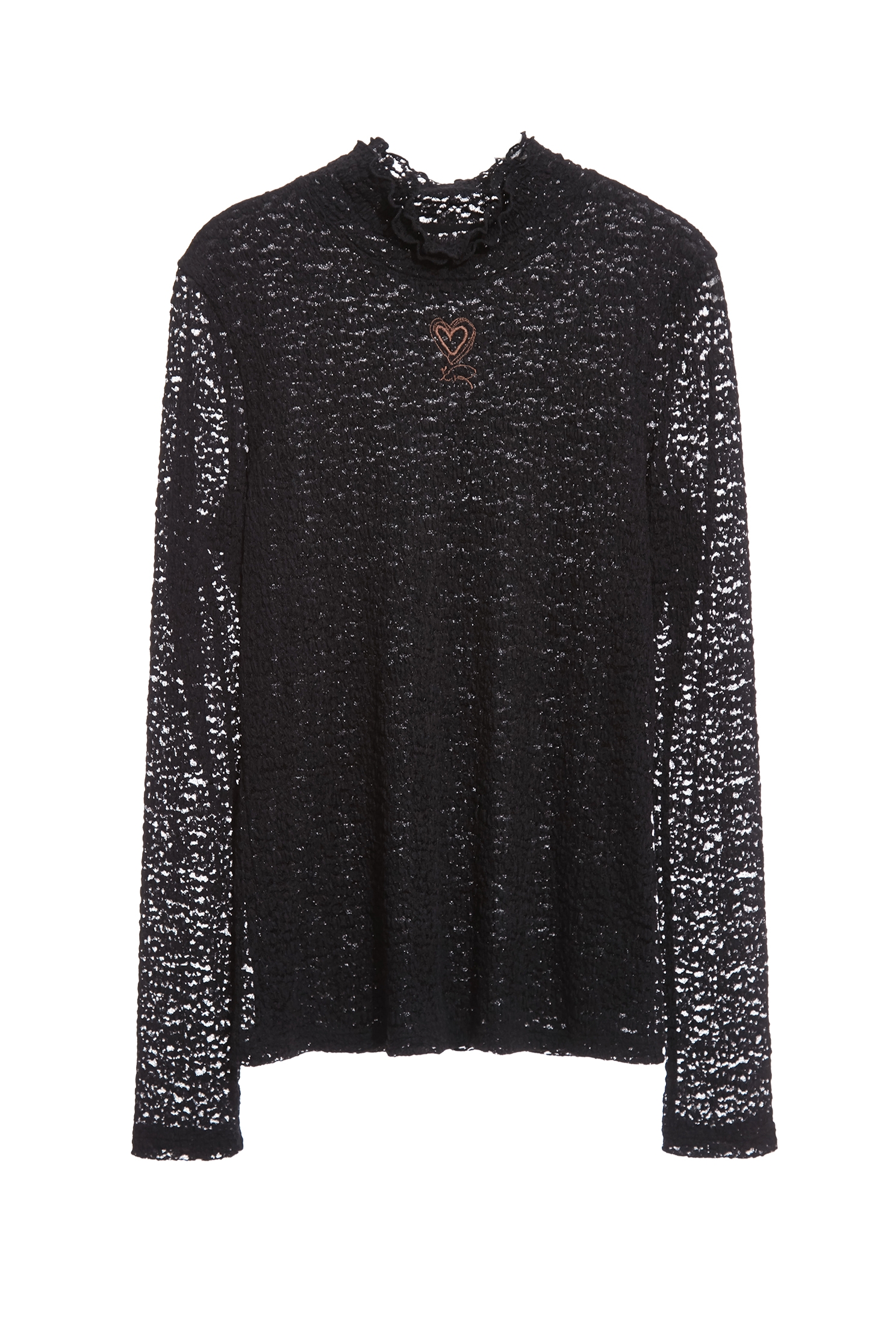 波紋蕾絲上衣波紋蕾絲上衣,上班OL穿搭,上衣,刺繡,秋冬穿搭,約會特輯,蕾絲,蕾絲上衣