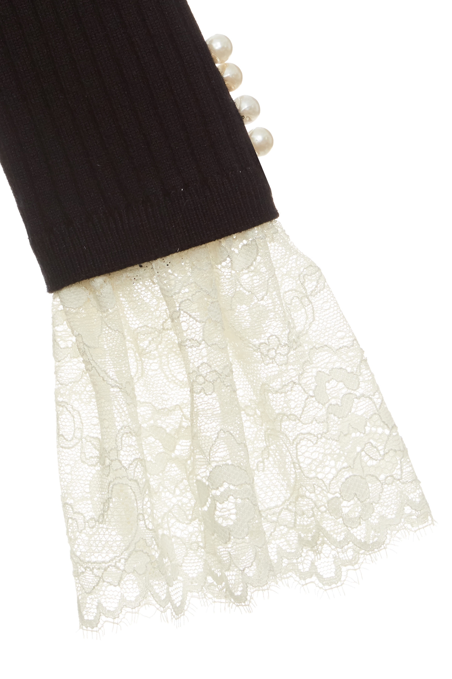 修身坑條長袖拼接蕾絲針織單品修身坑條長袖拼接蕾絲針織單品,上班OL穿搭,人氣商品,春夏穿搭,珍珠,蕾絲,蕾絲上衣,針織,針織衫