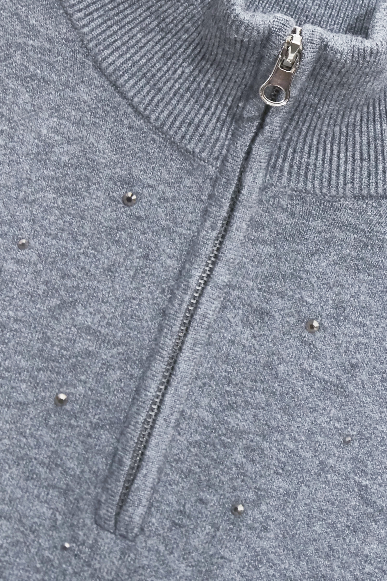 薄暮灰閃光針織上衣薄暮灰閃光針織上衣,上衣,人氣商品,秋冬穿搭,簡約穿搭,針織,針織上衣,針織衫