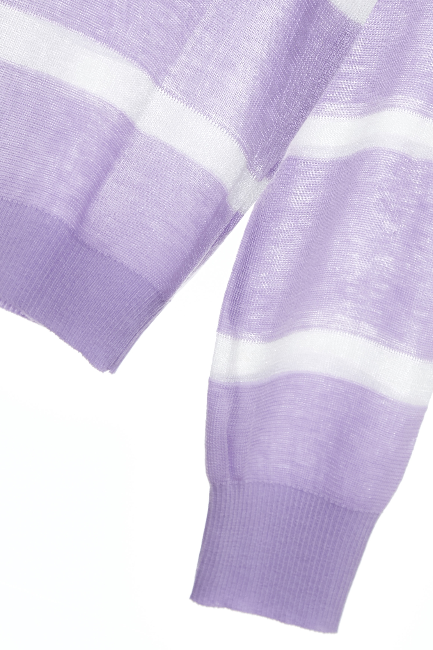 薰衣草色簍空條針織上衣薰衣草色簍空條針織上衣,上衣,條紋,秋冬穿搭,約會特輯,針織,針織上衣,針織衫