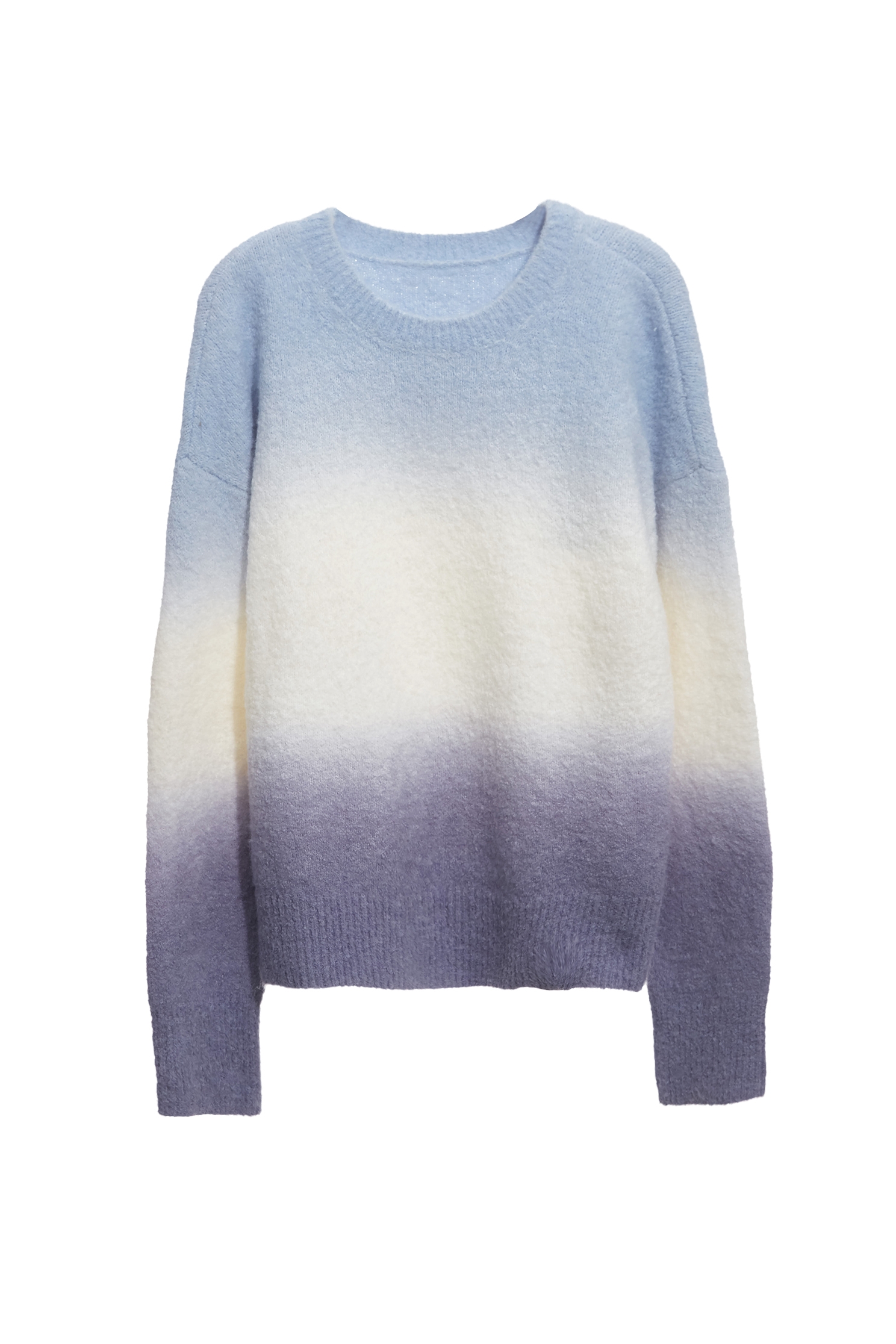 月光石藍漸層針織上衣月光石藍漸層針織上衣,上衣,人氣商品,春夏穿搭,簡約穿搭,約會特輯,針織,針織上衣,針織衫